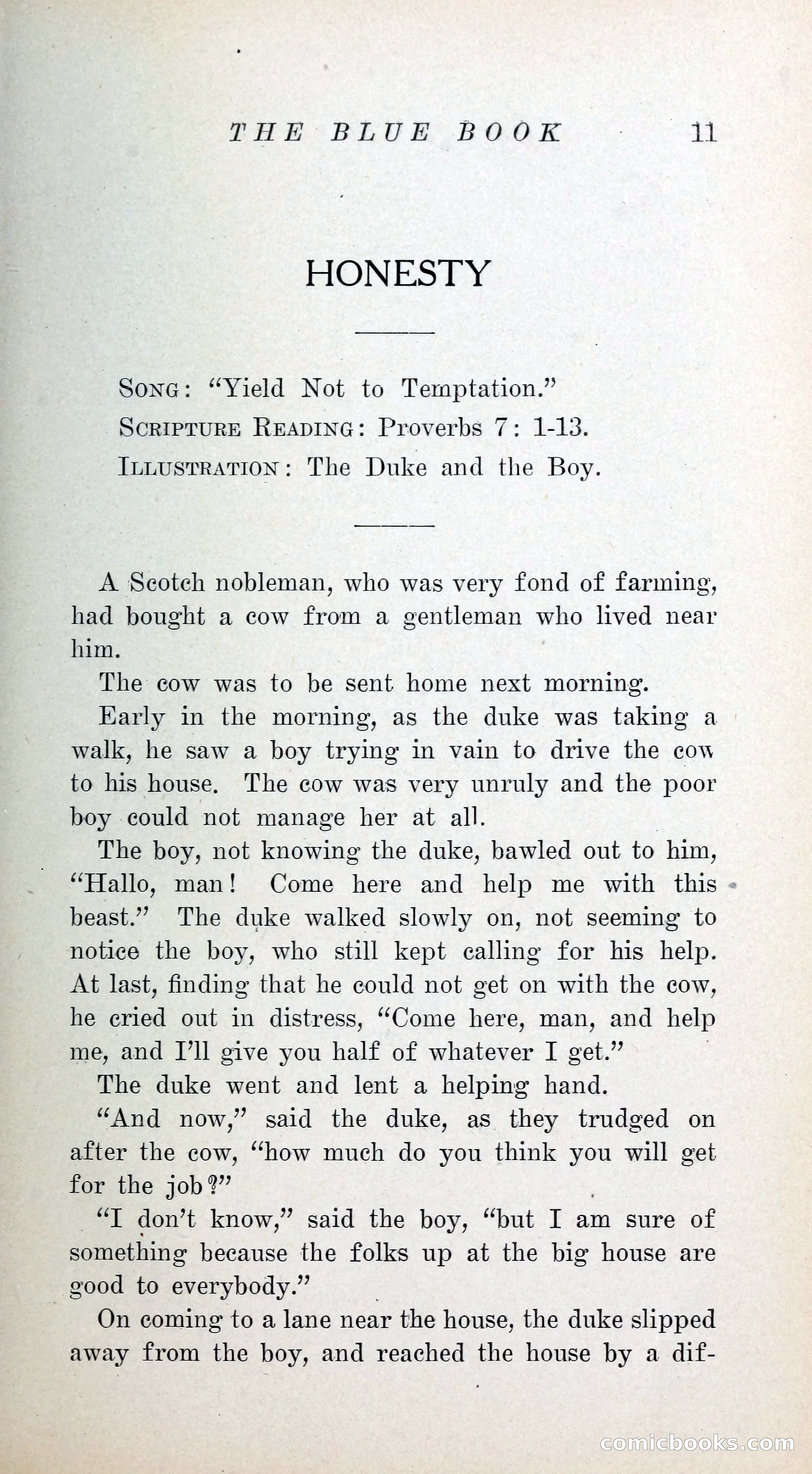 The Blue Book of Stories by M. L. Brittain — page 16 of 161