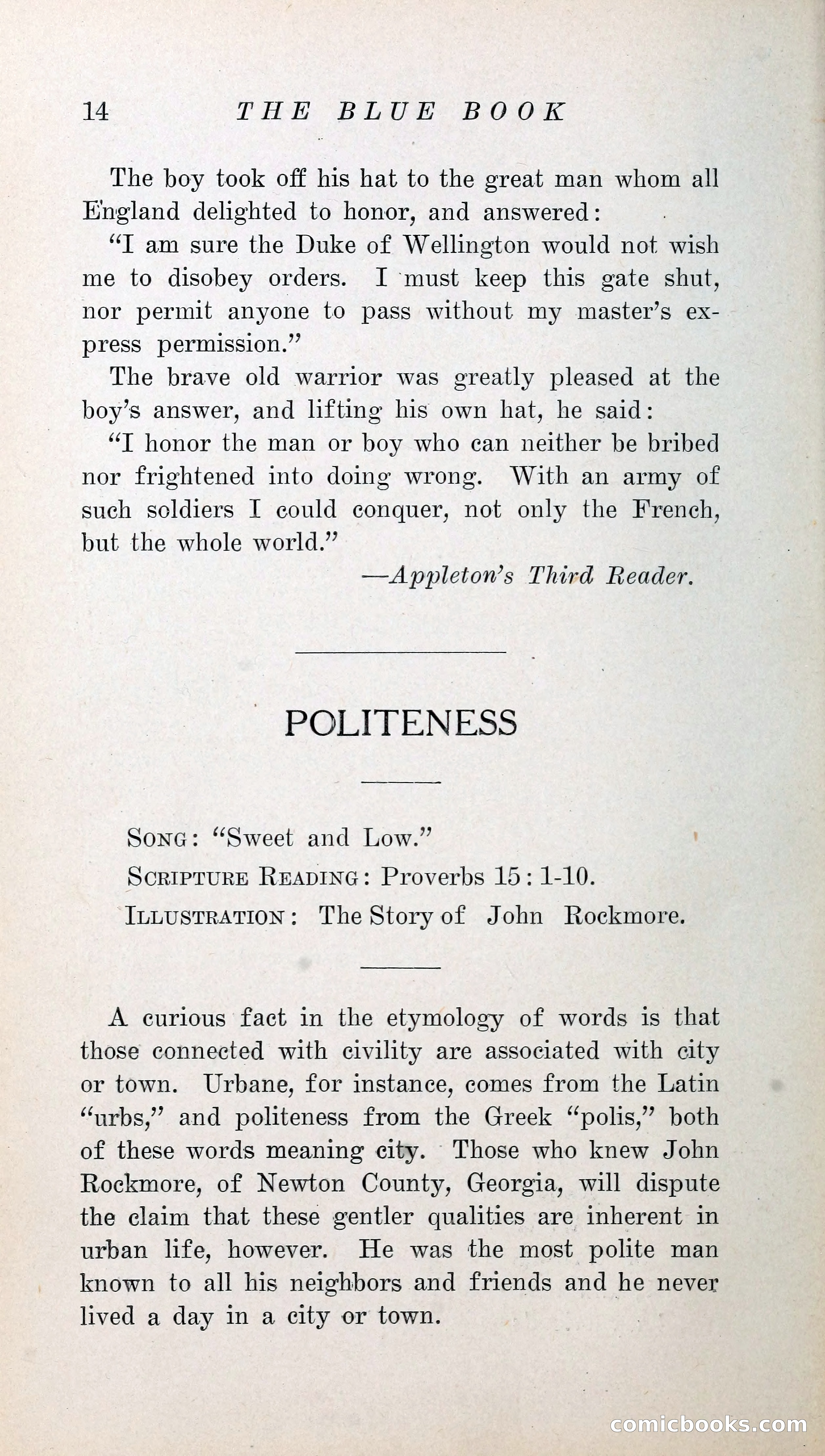 The Blue Book of Stories by M. L. Brittain — page 19 of 161