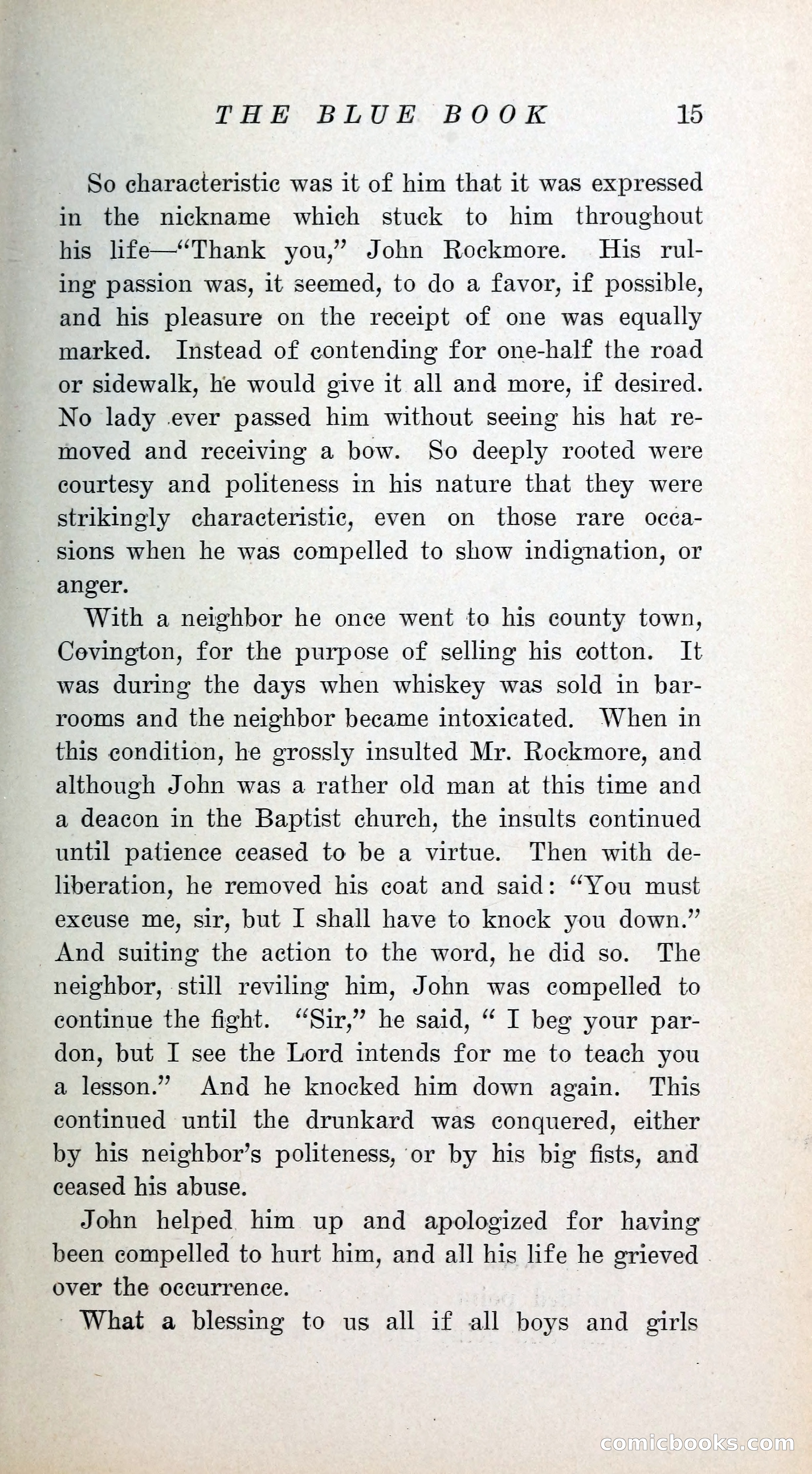The Blue Book of Stories by M. L. Brittain — page 20 of 161