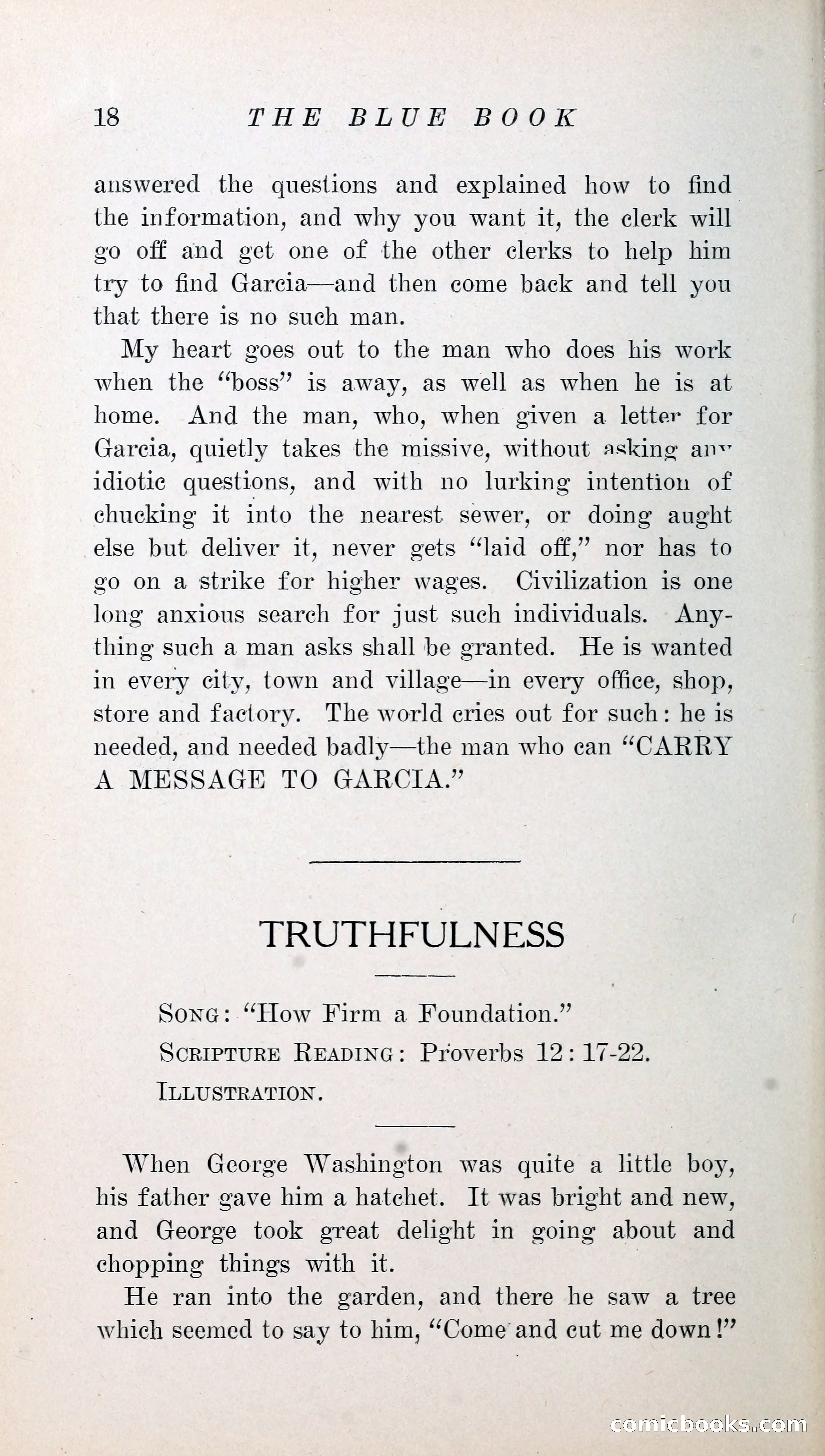 The Blue Book of Stories by M. L. Brittain — page 23 of 161
