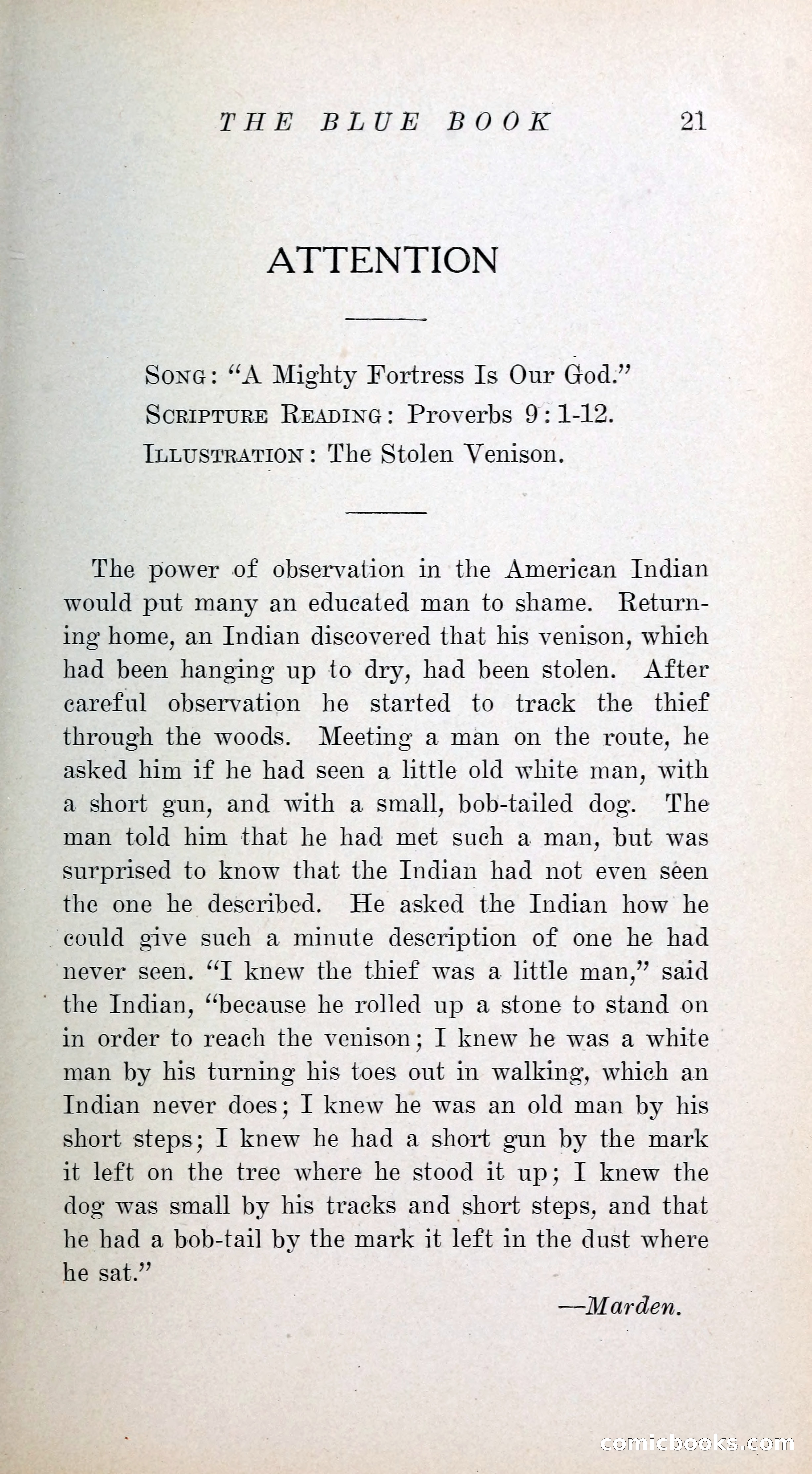 The Blue Book of Stories by M. L. Brittain — page 26 of 161