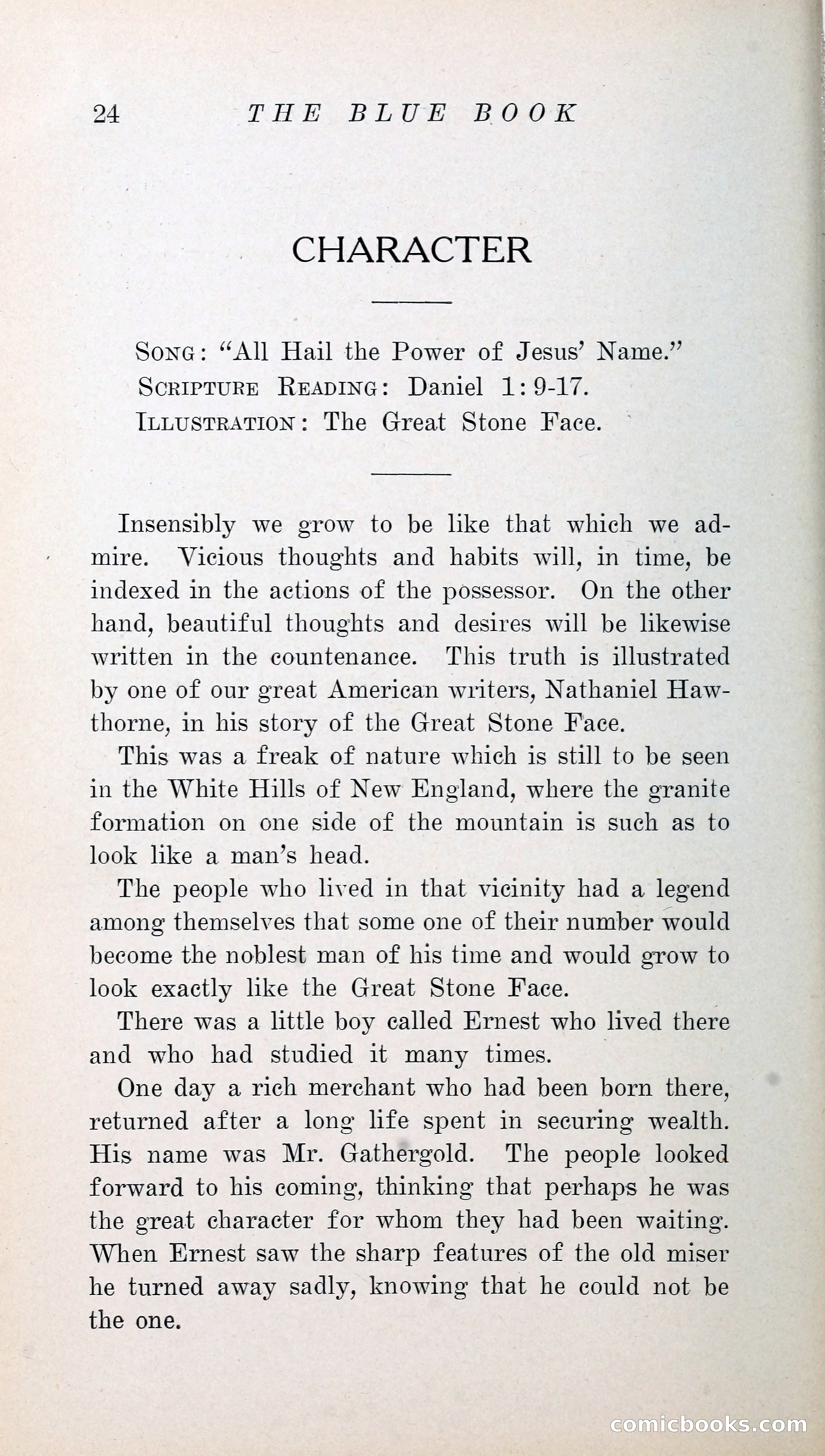 The Blue Book of Stories by M. L. Brittain — page 29 of 161