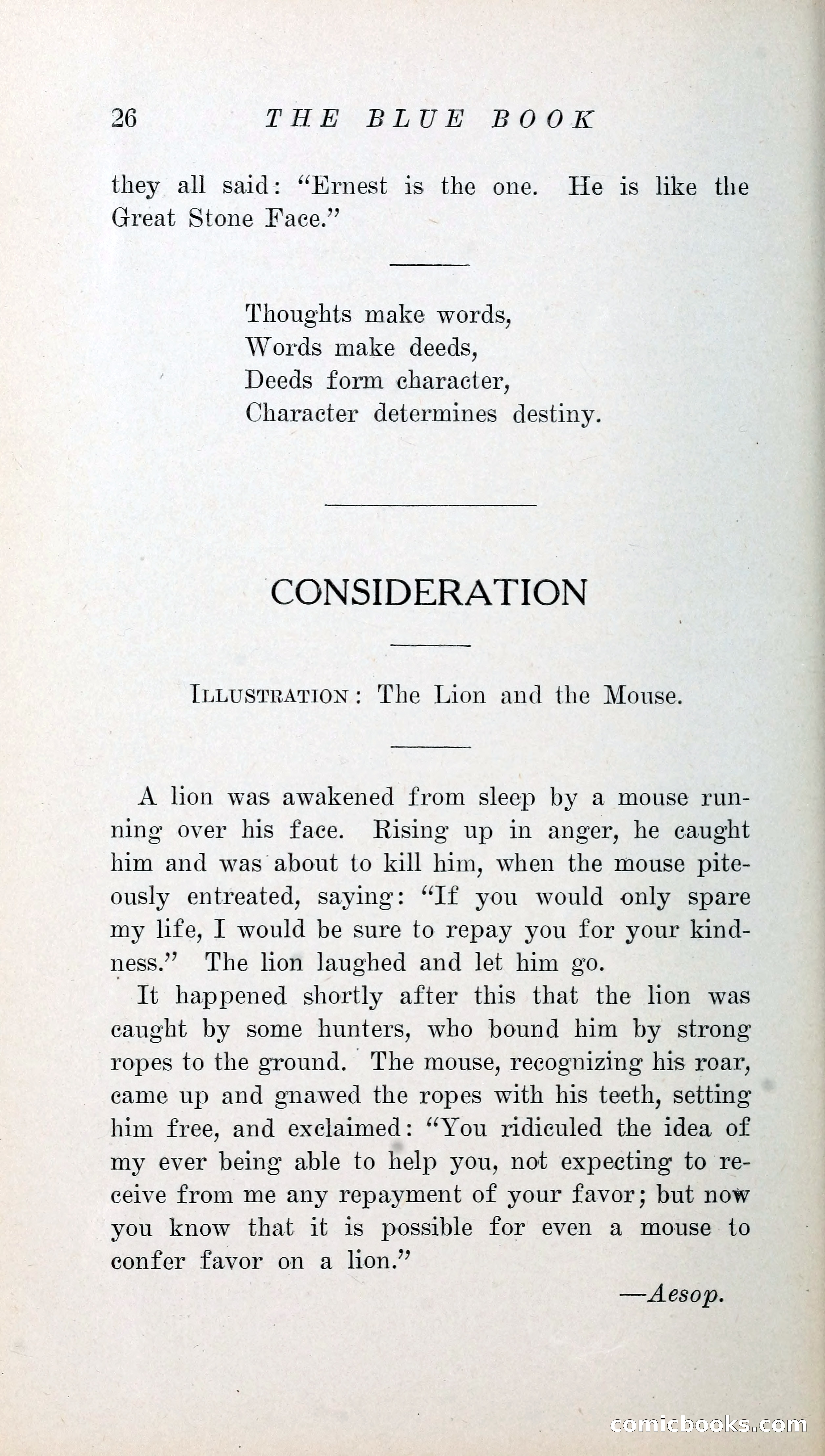 The Blue Book of Stories by M. L. Brittain — page 31 of 161