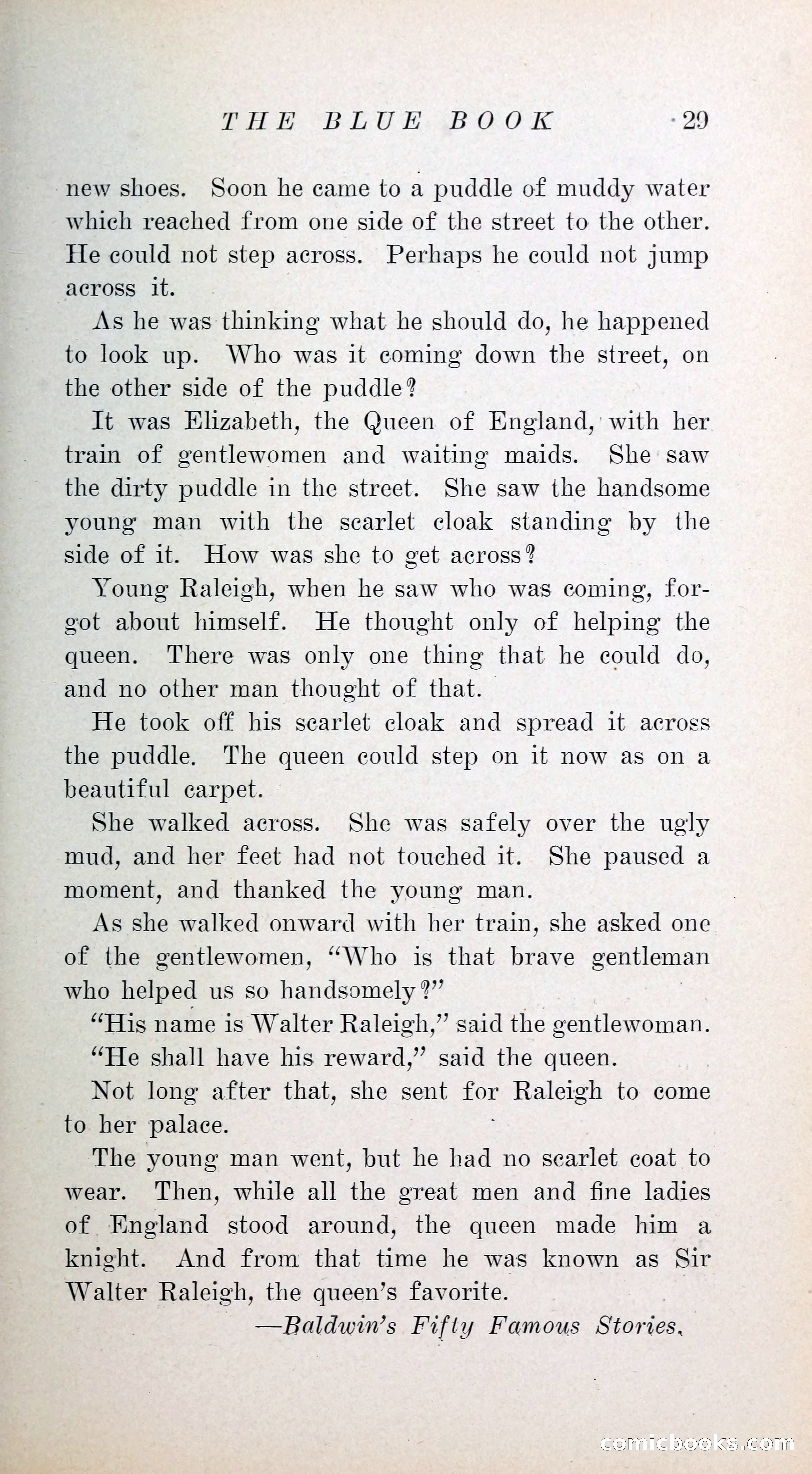 The Blue Book of Stories by M. L. Brittain — page 34 of 161