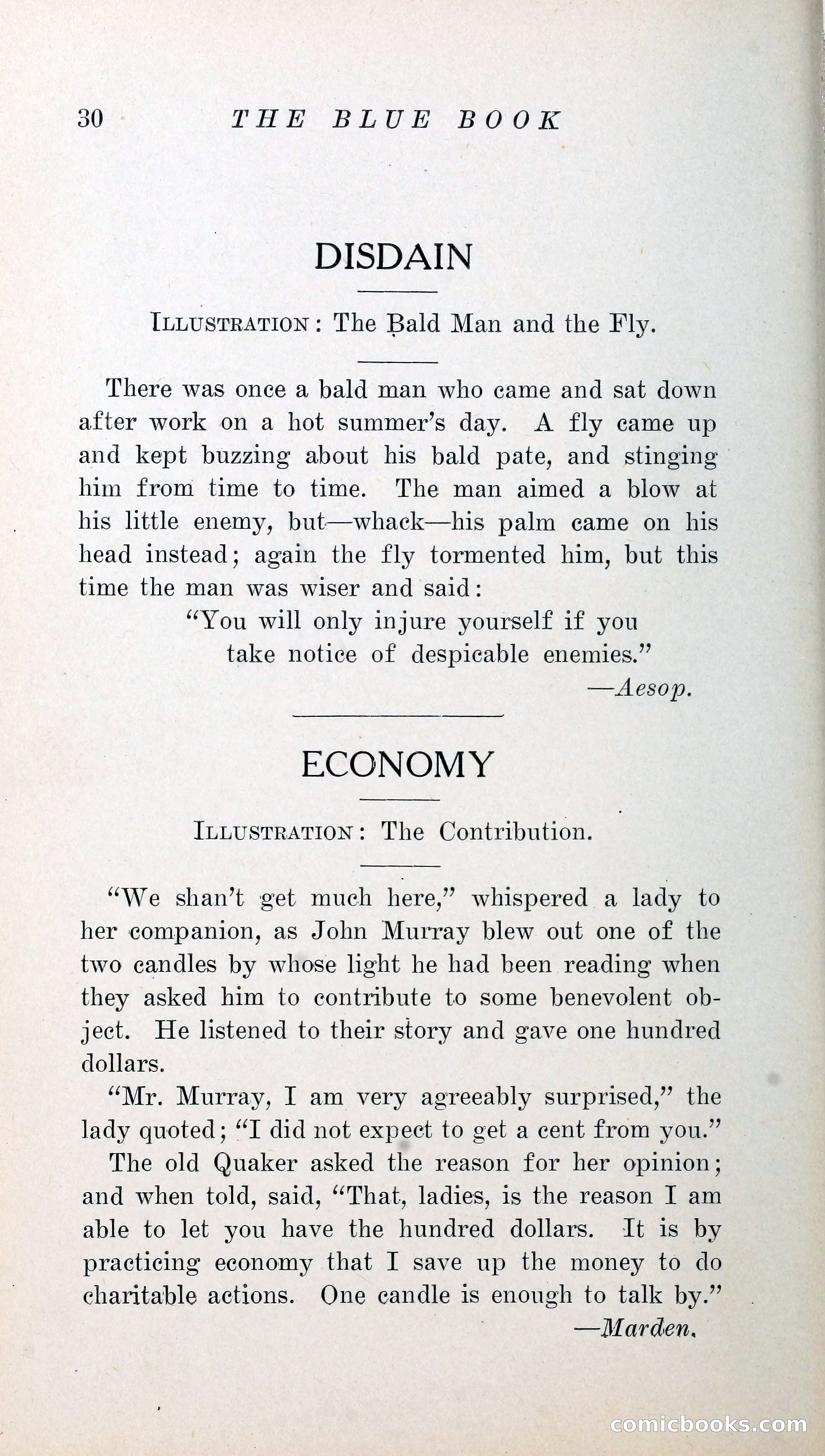 The Blue Book of Stories by M. L. Brittain — page 35 of 161