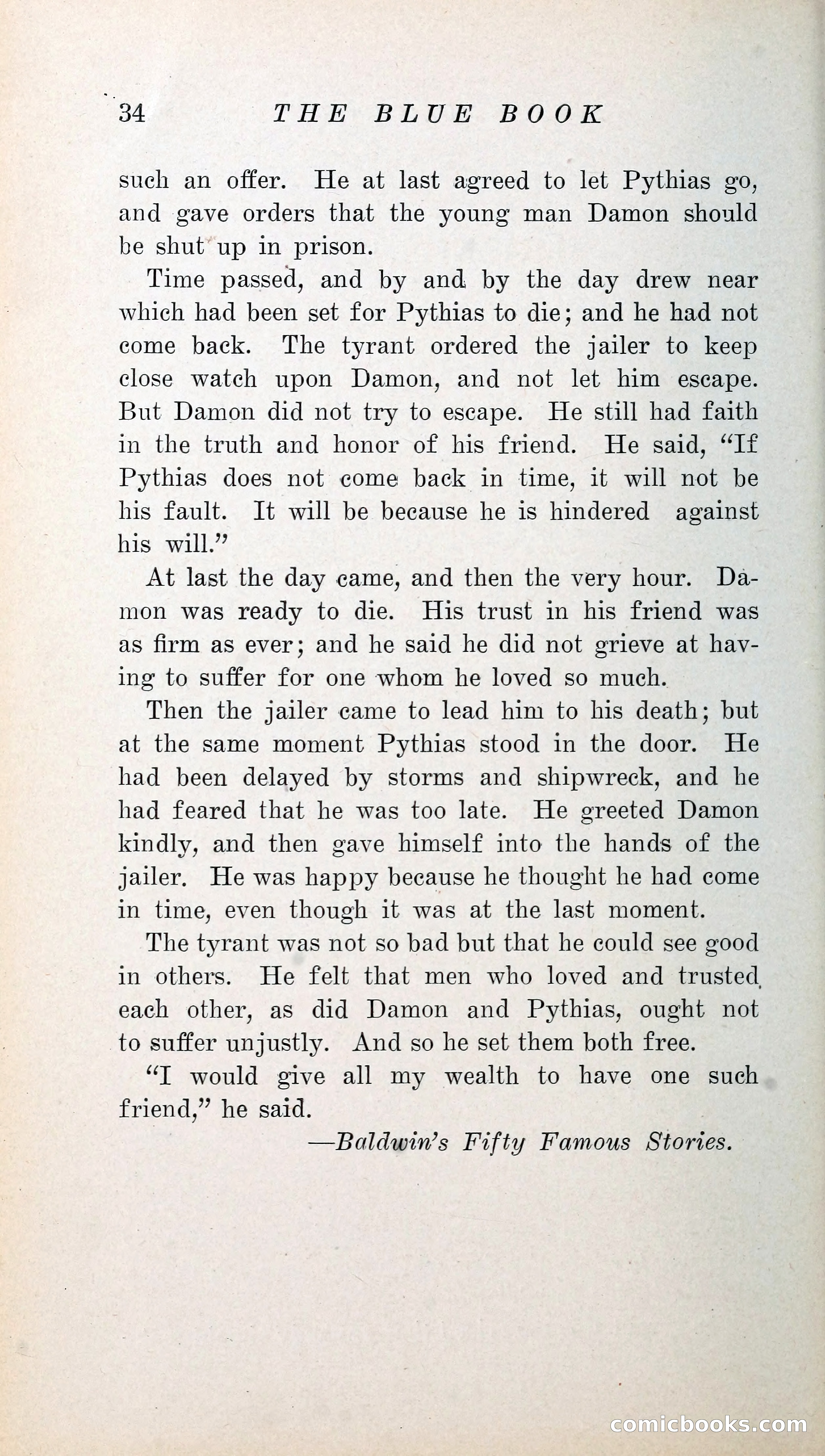 The Blue Book of Stories by M. L. Brittain — page 39 of 161