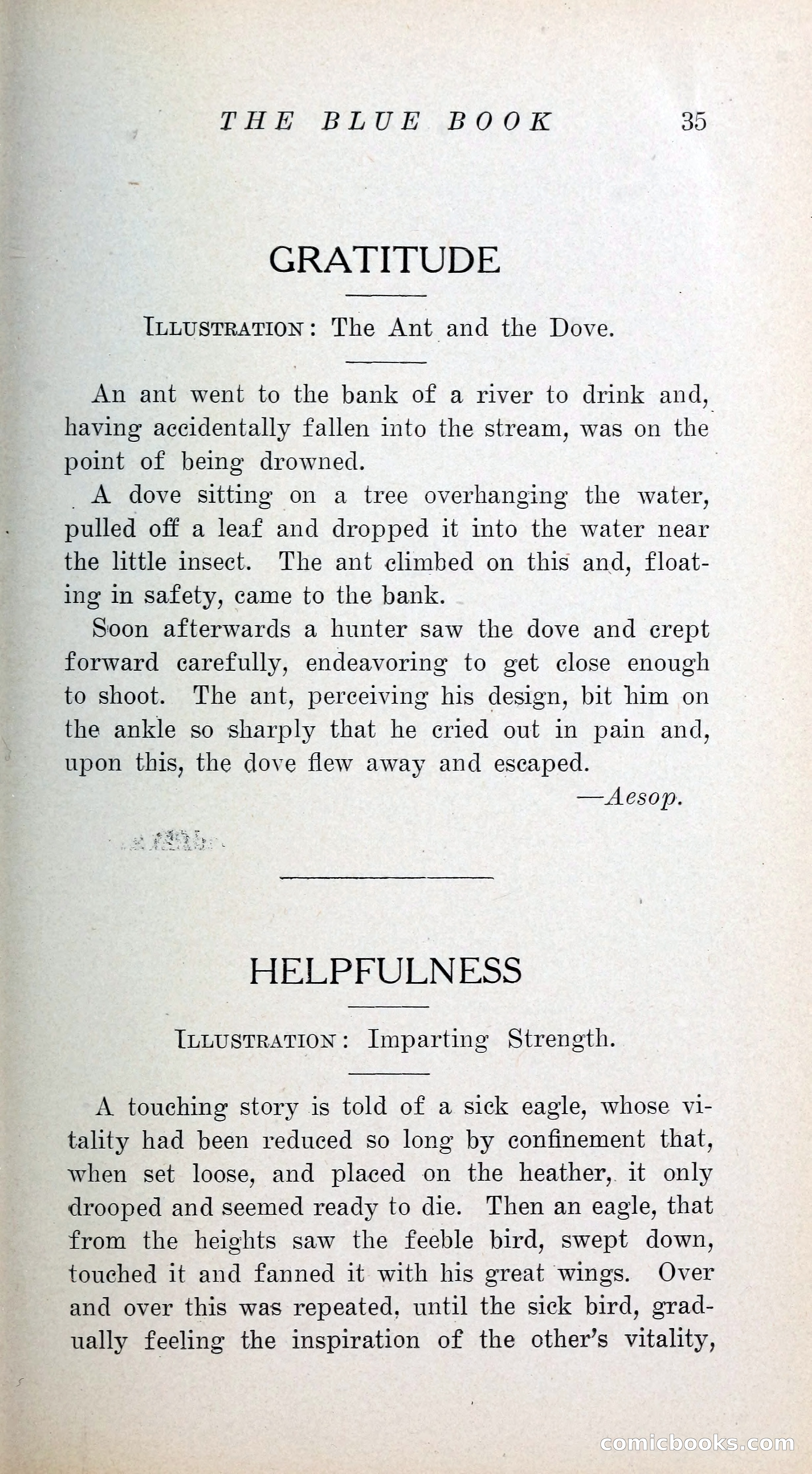 The Blue Book of Stories by M. L. Brittain — page 40 of 161