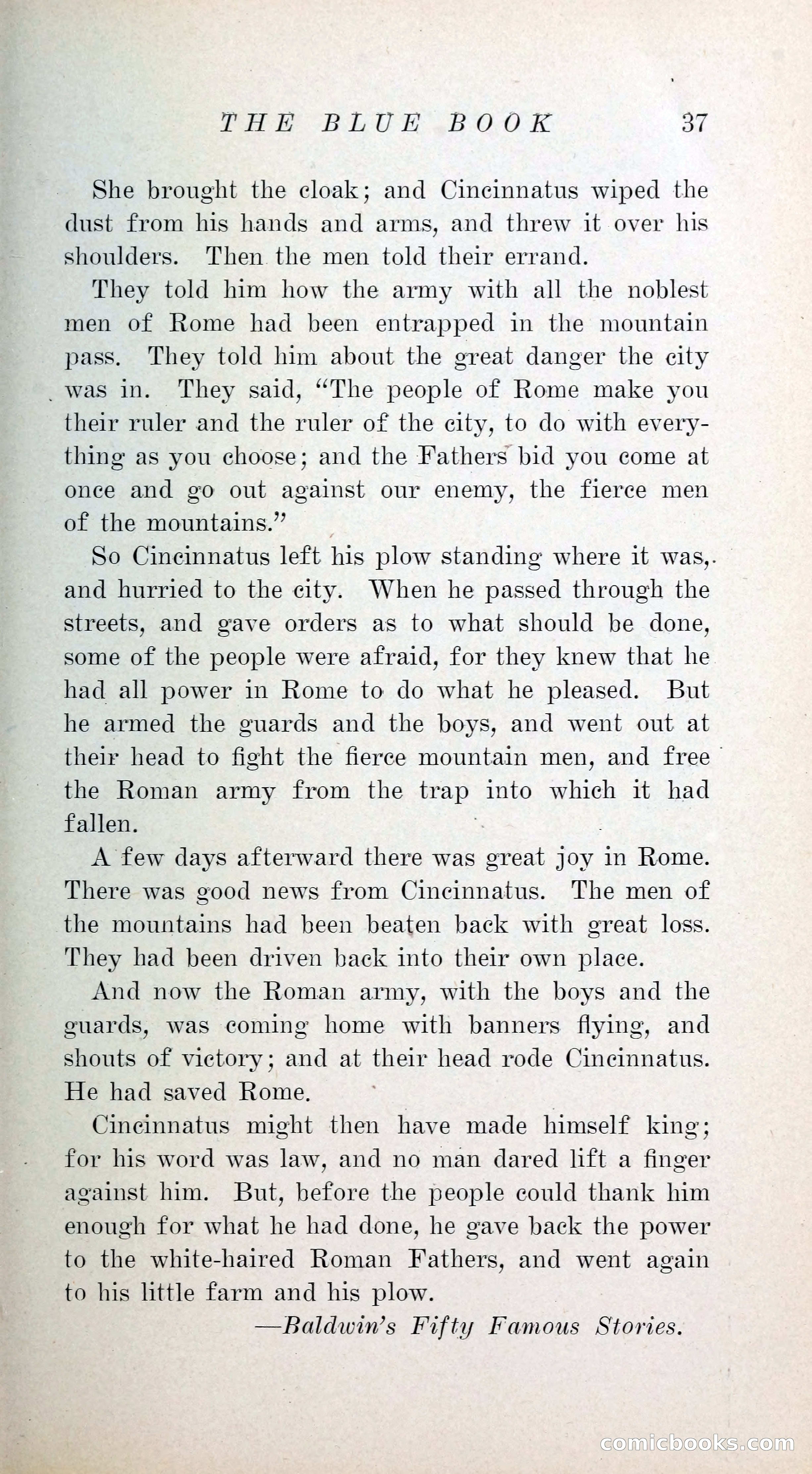 The Blue Book of Stories by M. L. Brittain — page 42 of 161