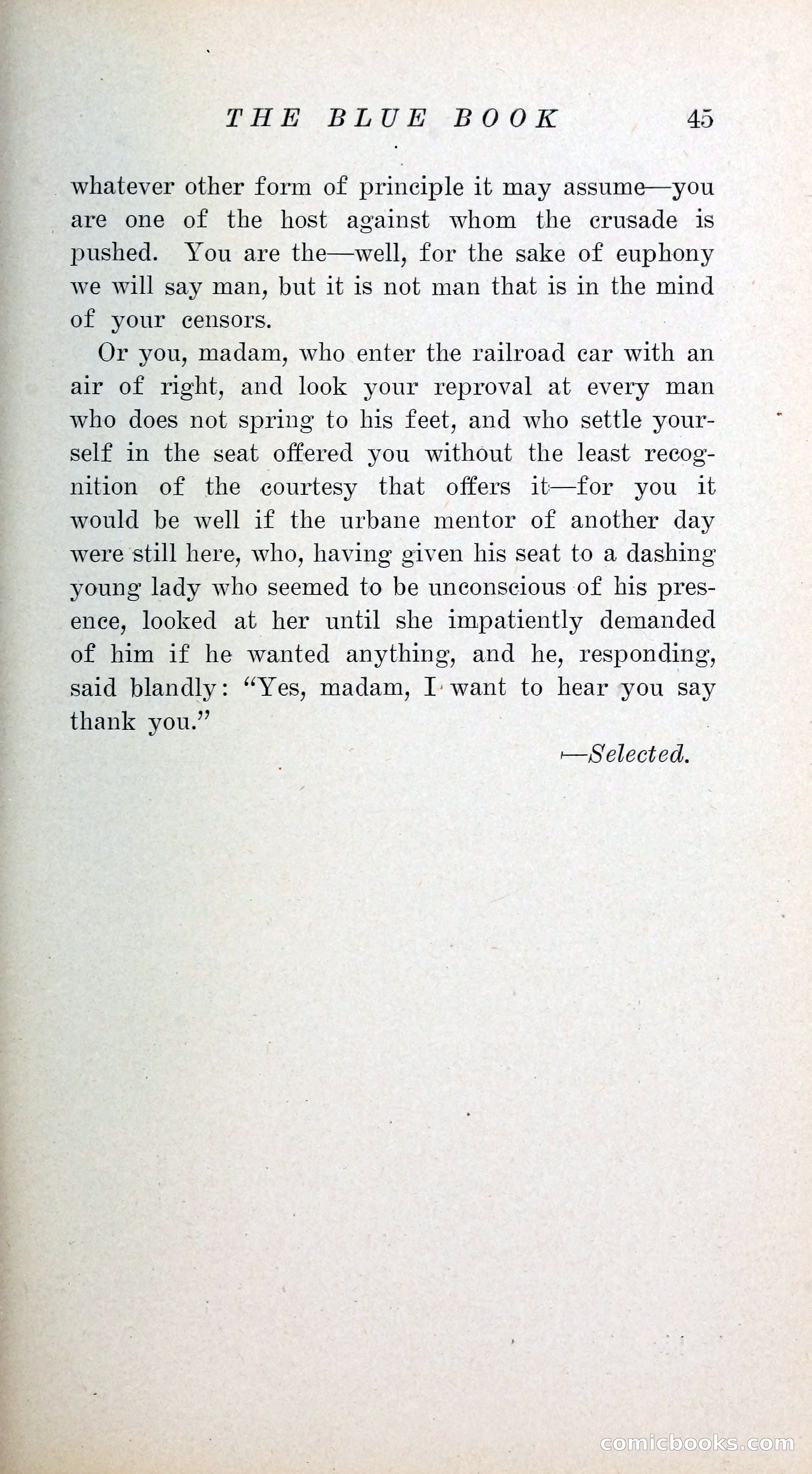 The Blue Book of Stories by M. L. Brittain — page 50 of 161