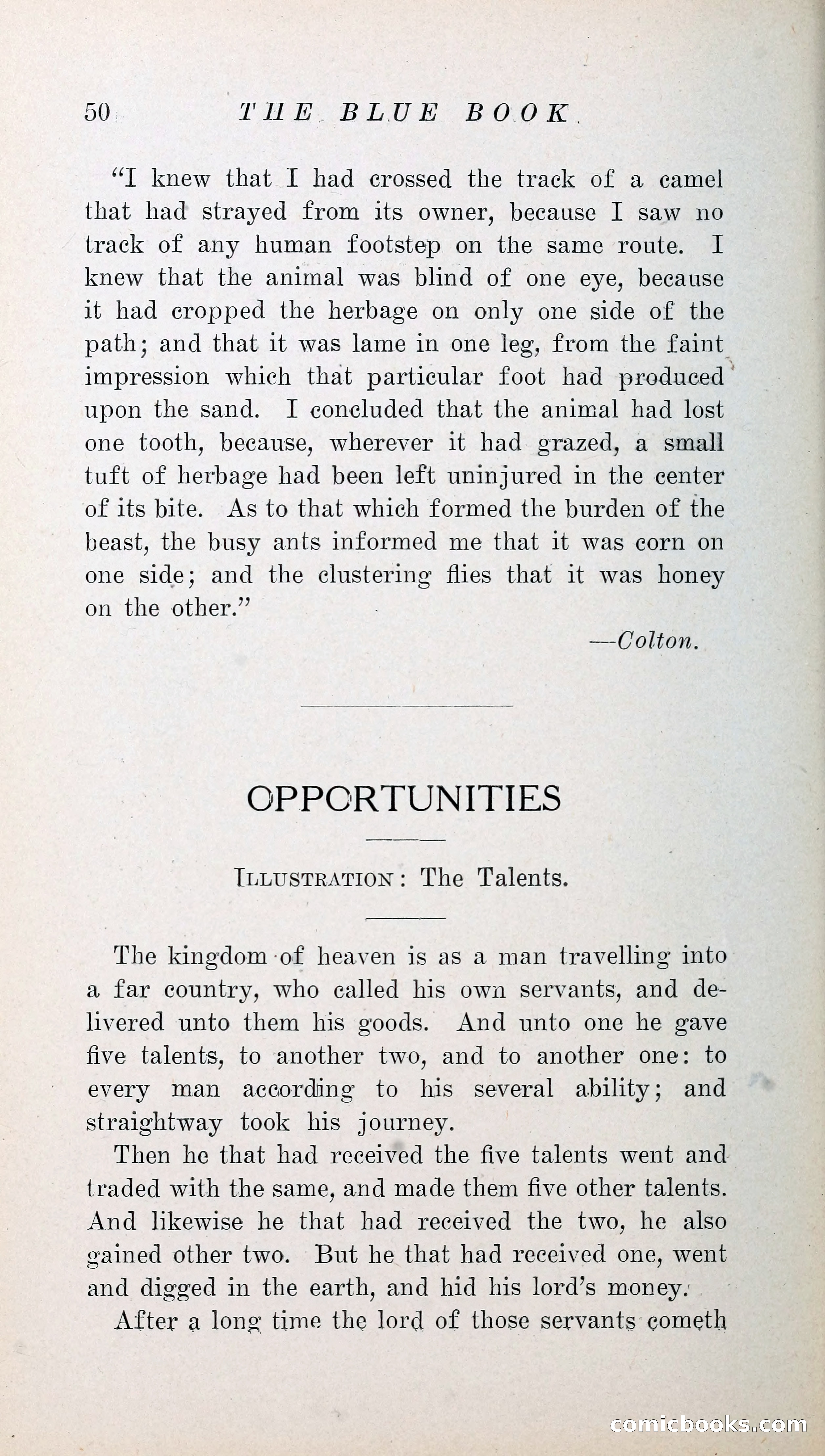 The Blue Book of Stories by M. L. Brittain — page 55 of 161