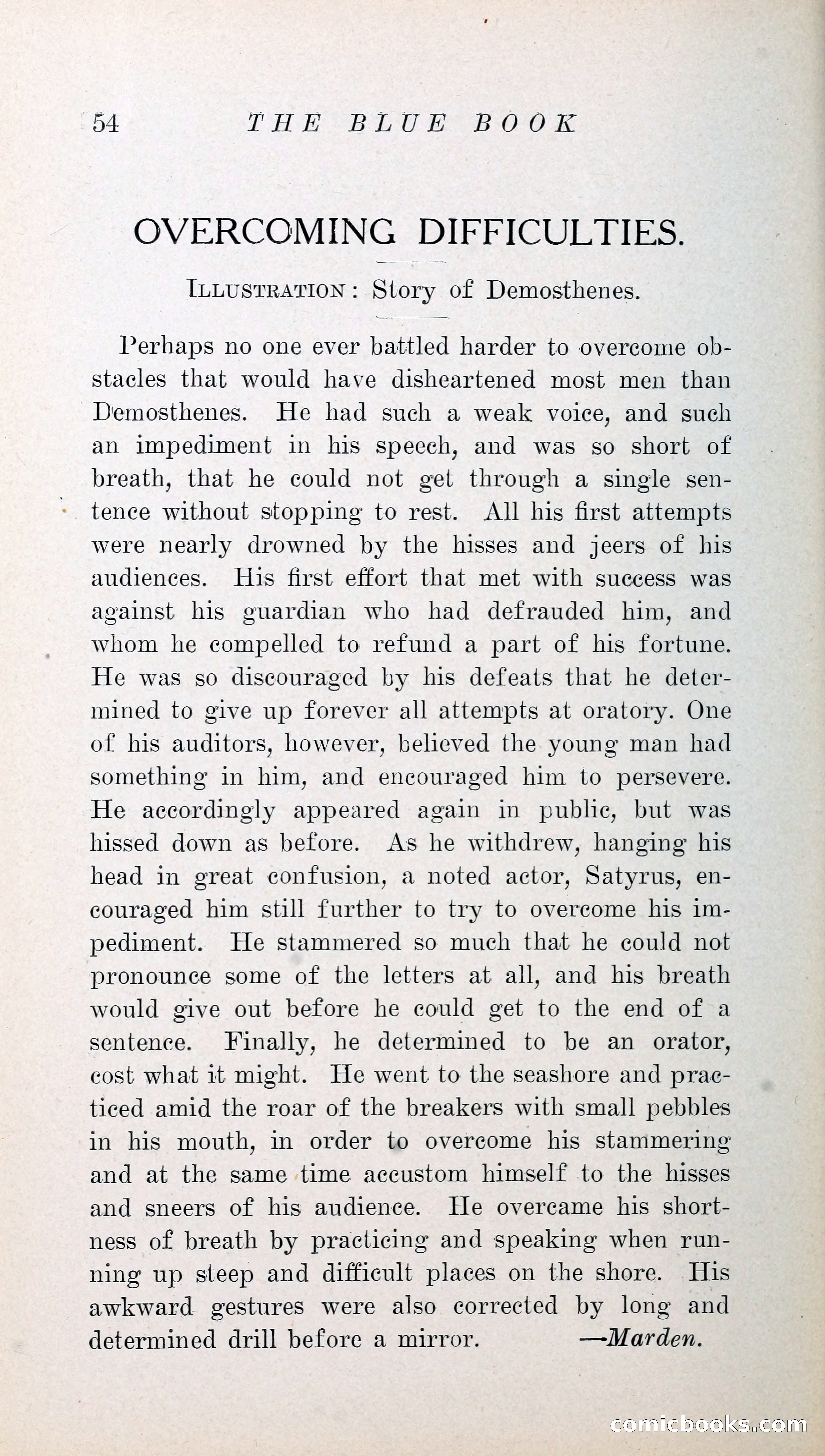 The Blue Book of Stories by M. L. Brittain — page 59 of 161