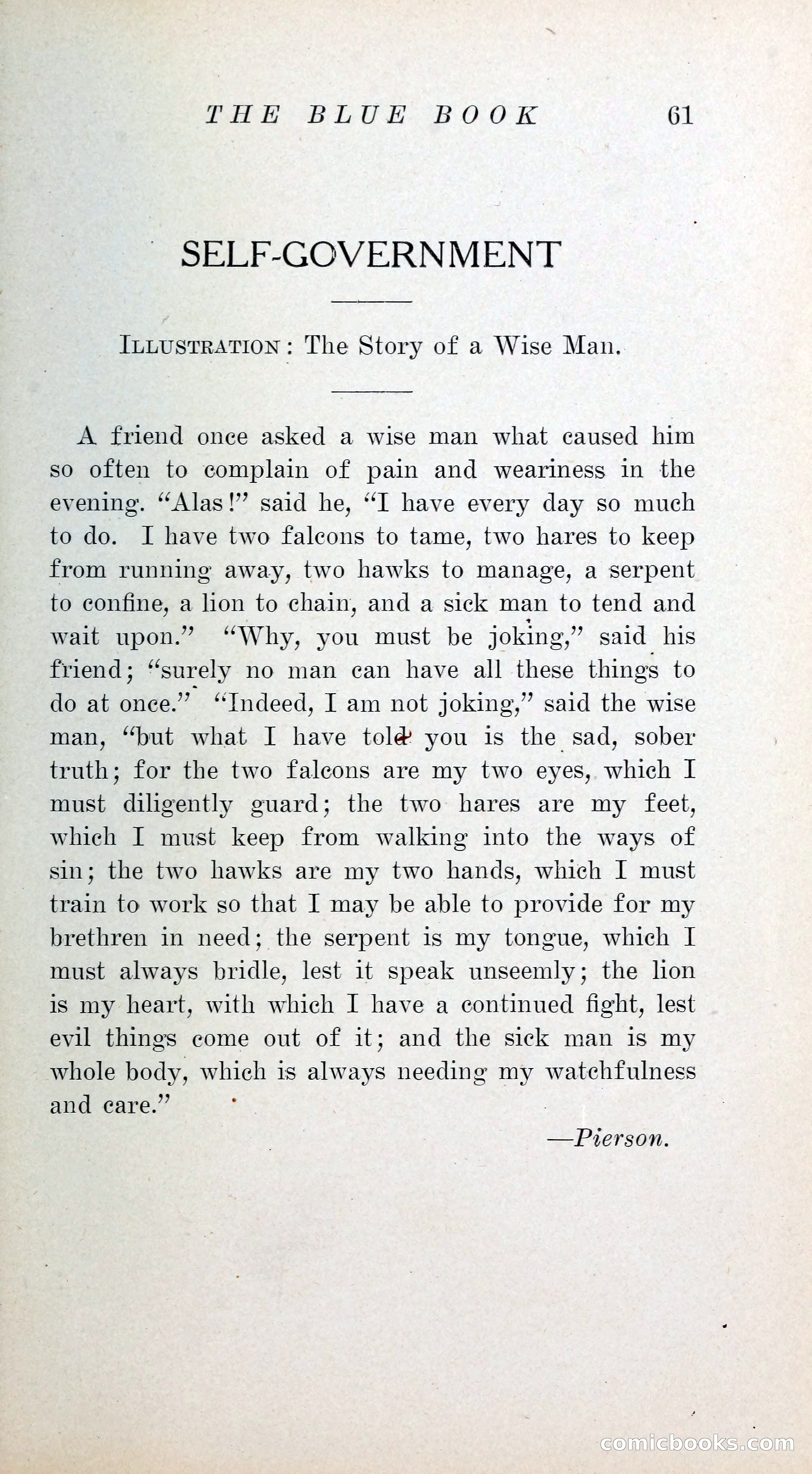 The Blue Book of Stories by M. L. Brittain — page 66 of 161