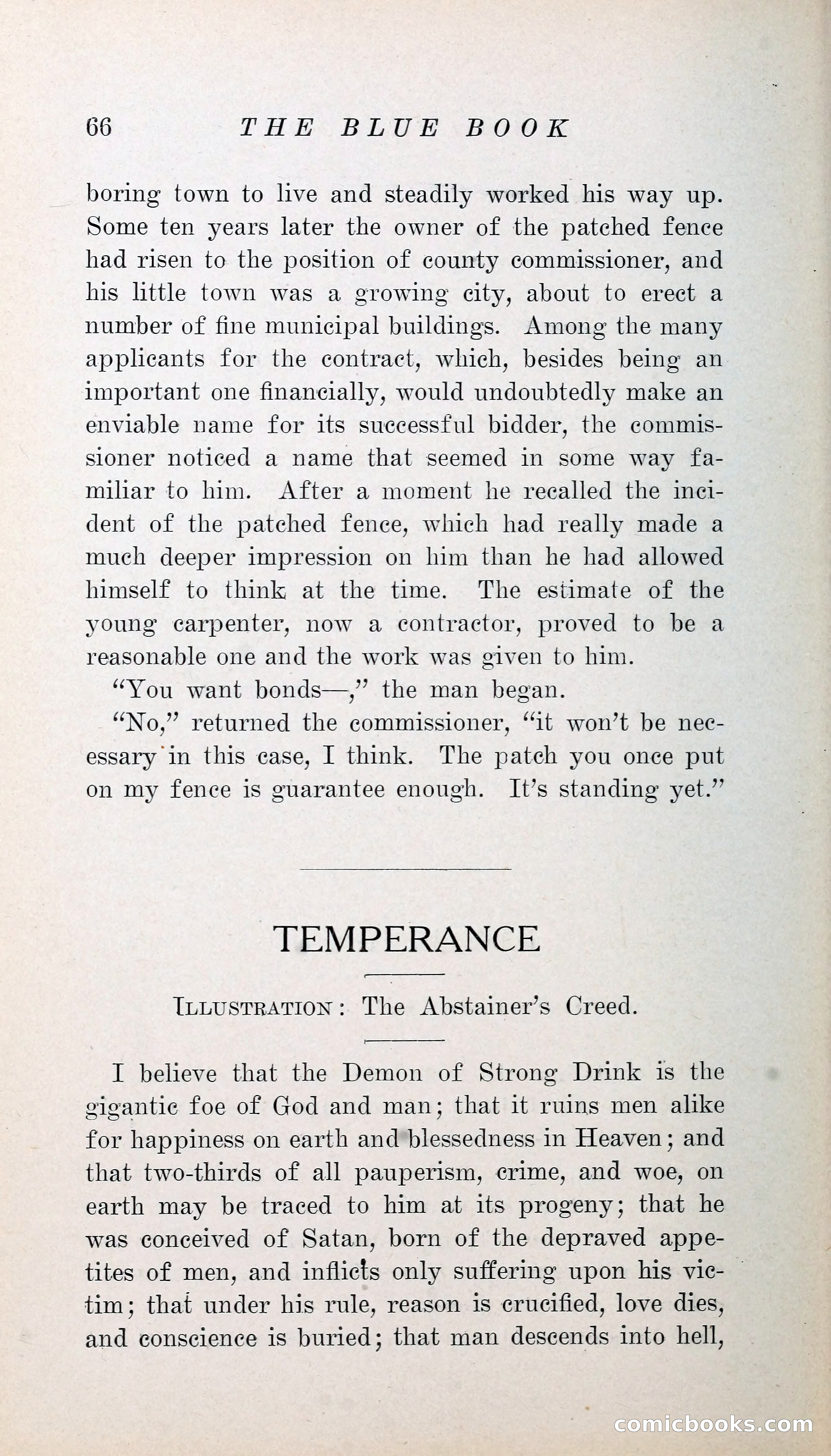 The Blue Book of Stories by M. L. Brittain — page 71 of 161
