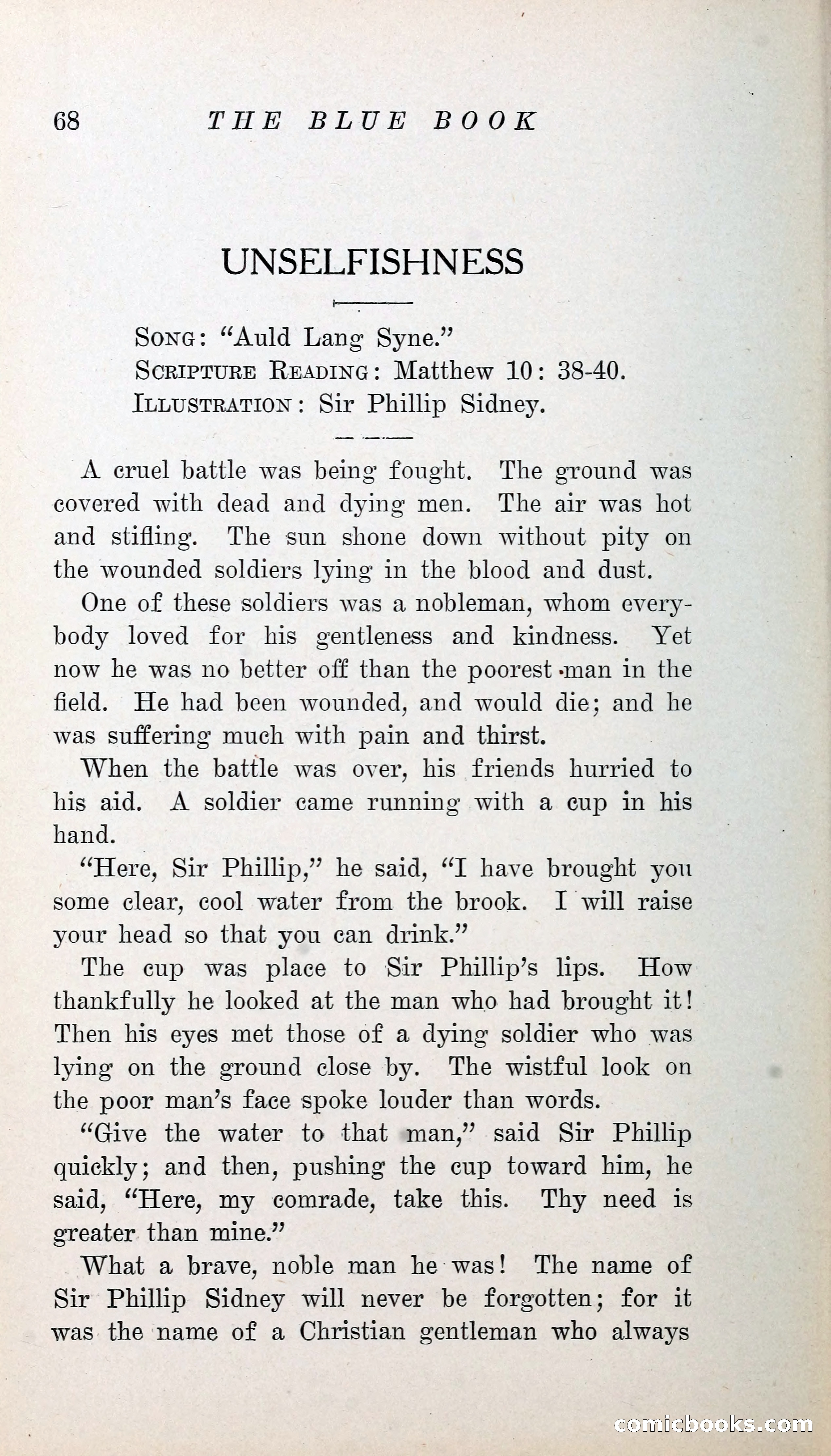 The Blue Book of Stories by M. L. Brittain — page 73 of 161