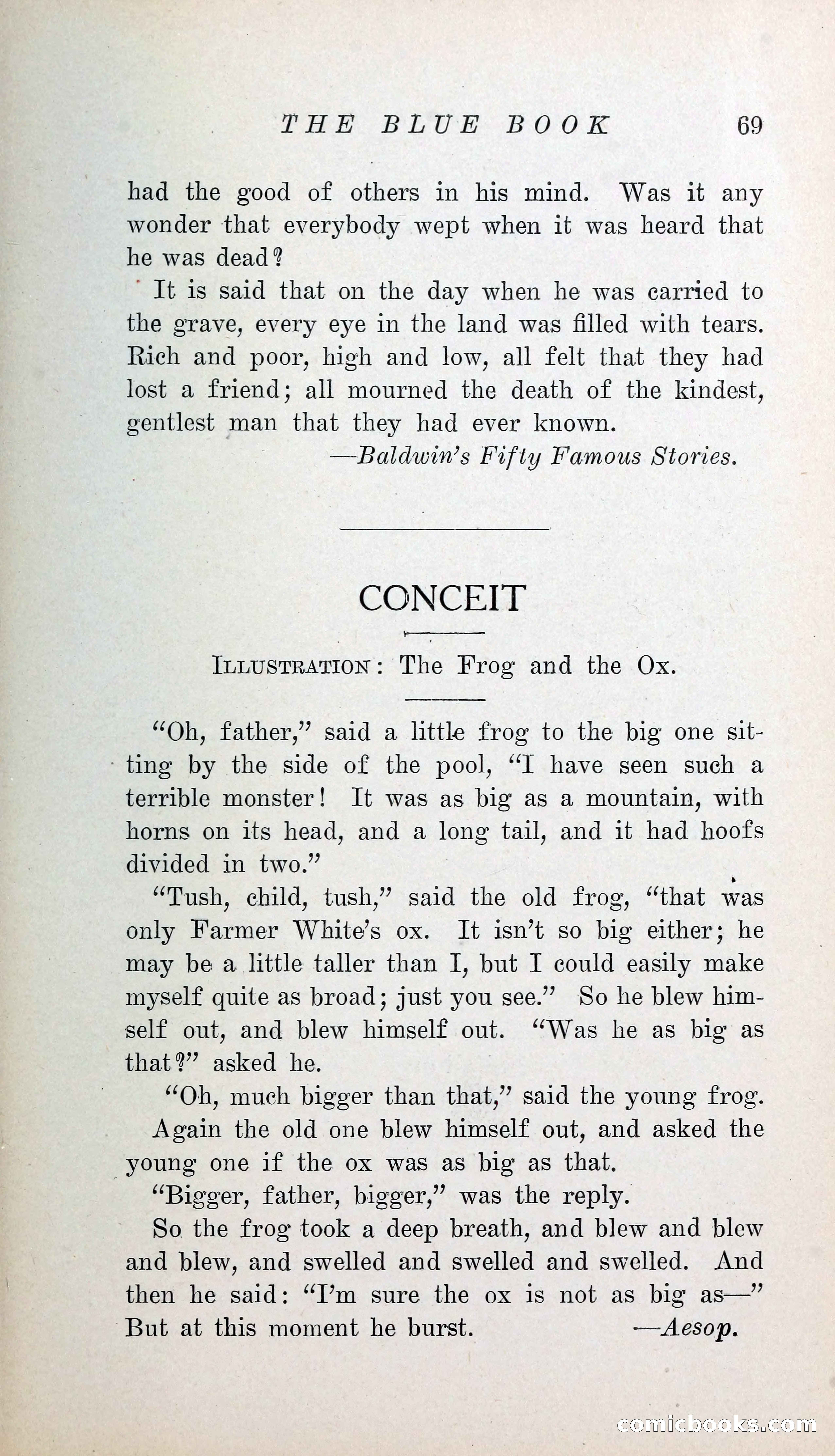 The Blue Book of Stories by M. L. Brittain — page 74 of 161