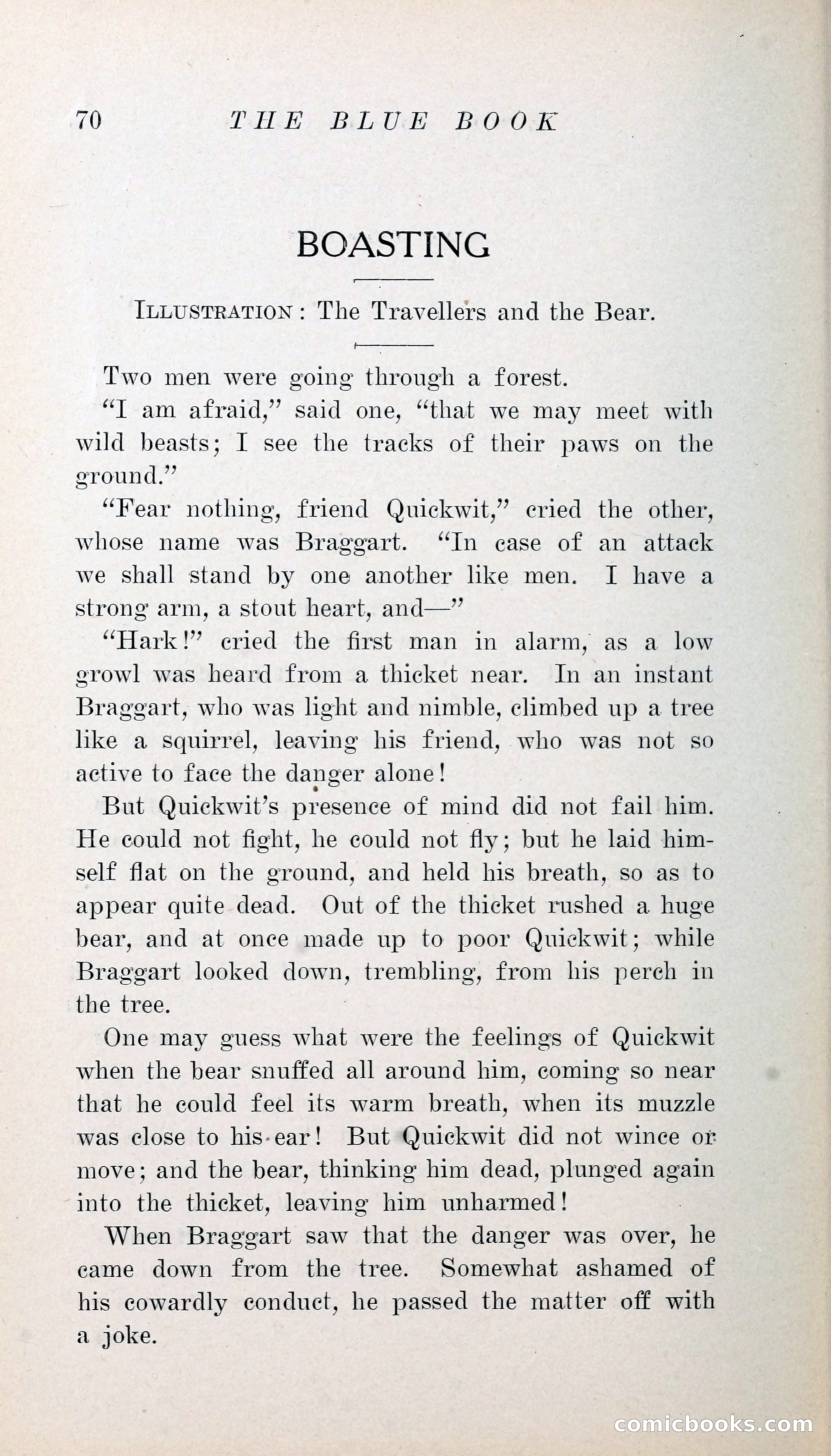The Blue Book of Stories by M. L. Brittain — page 75 of 161