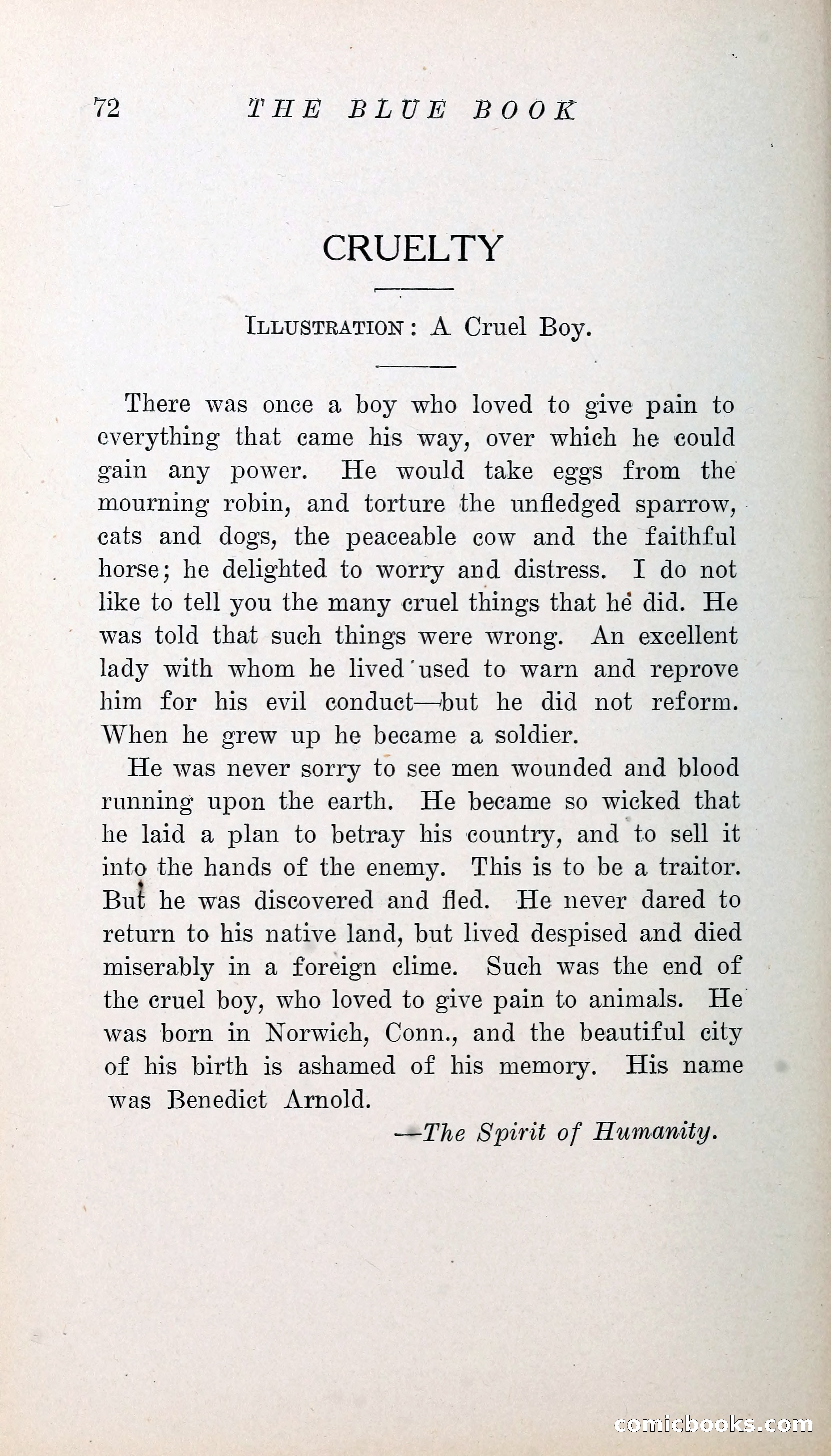 The Blue Book of Stories by M. L. Brittain — page 77 of 161