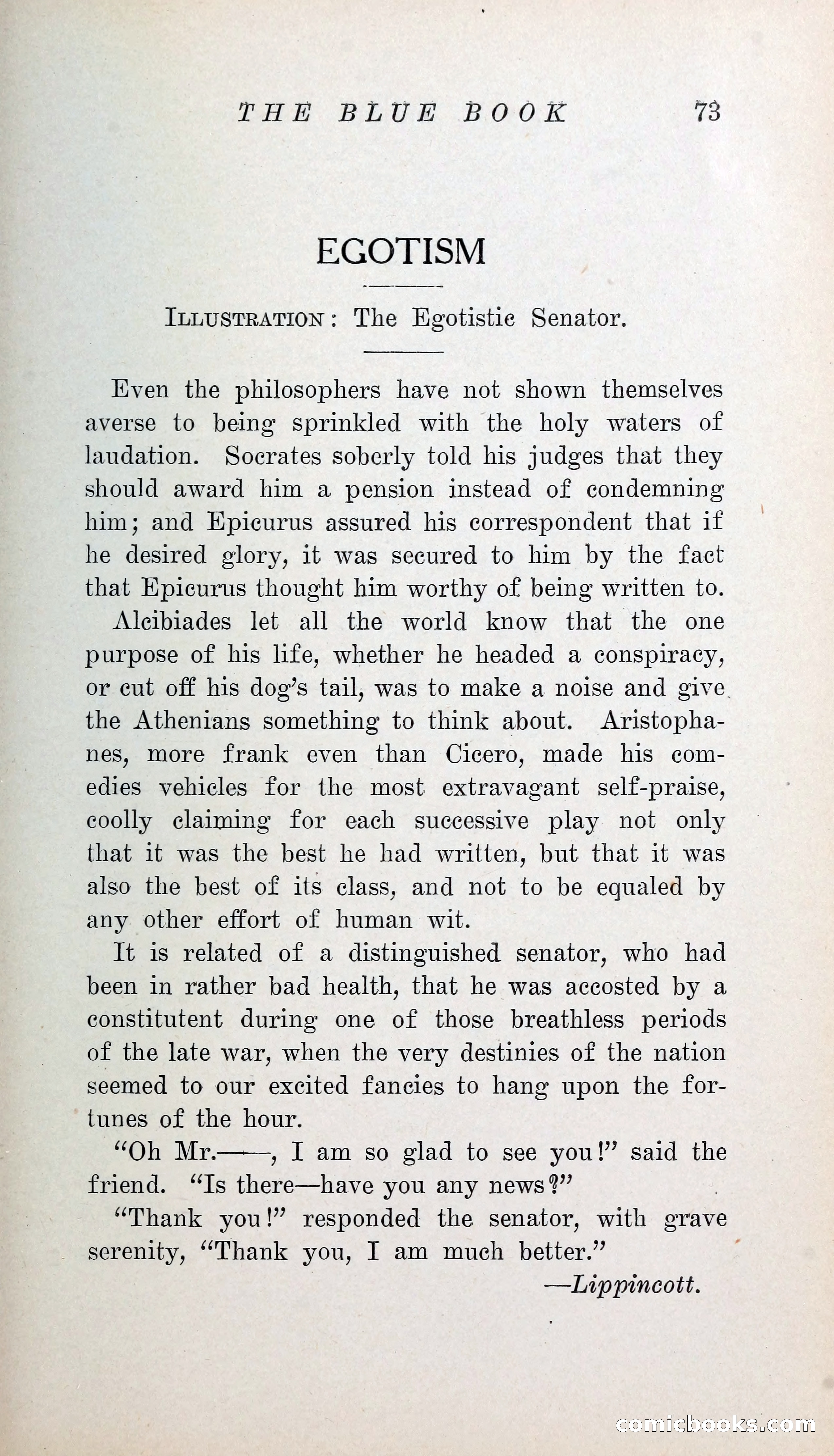 The Blue Book of Stories by M. L. Brittain — page 78 of 161