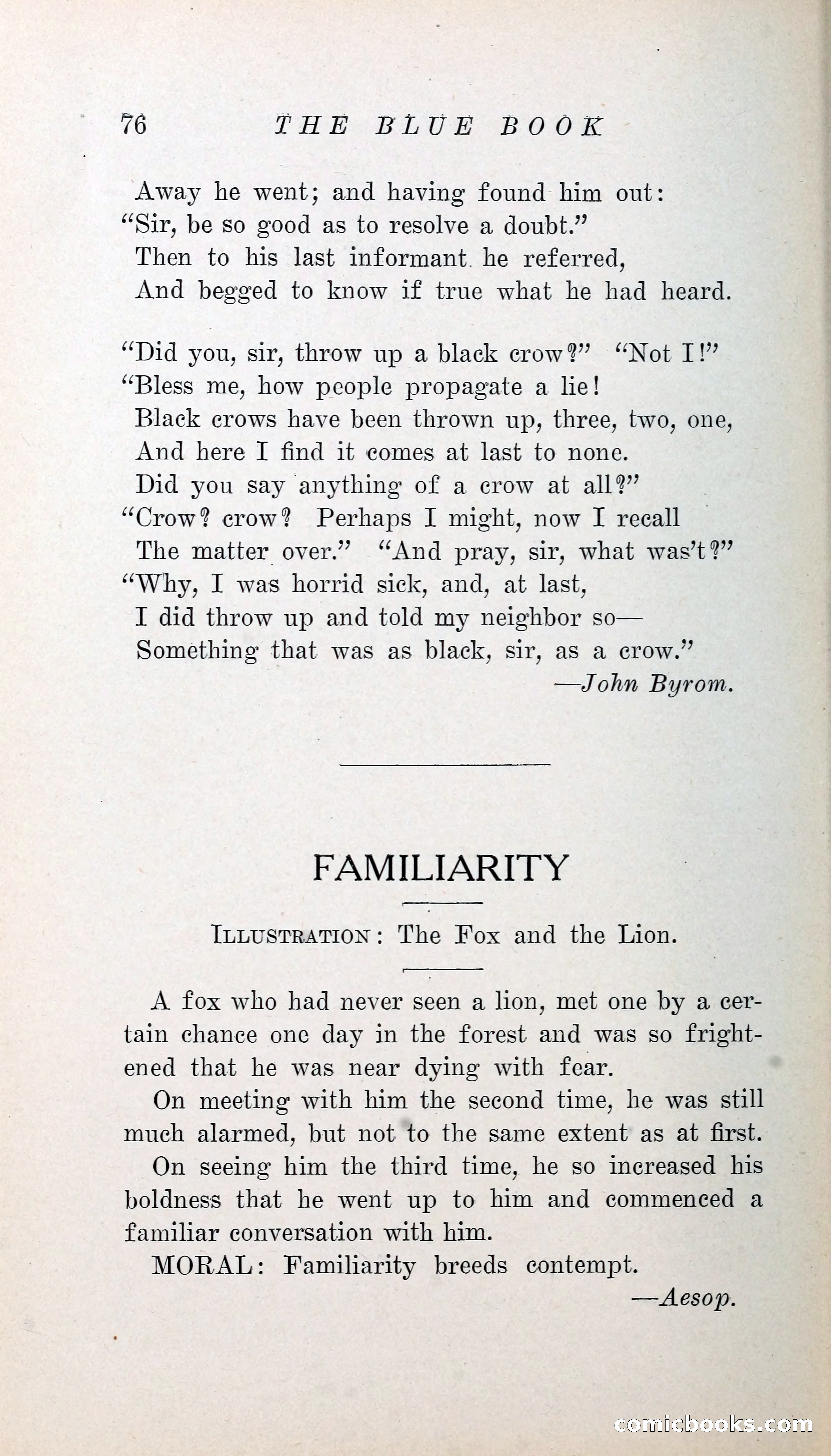 The Blue Book of Stories by M. L. Brittain — page 81 of 161
