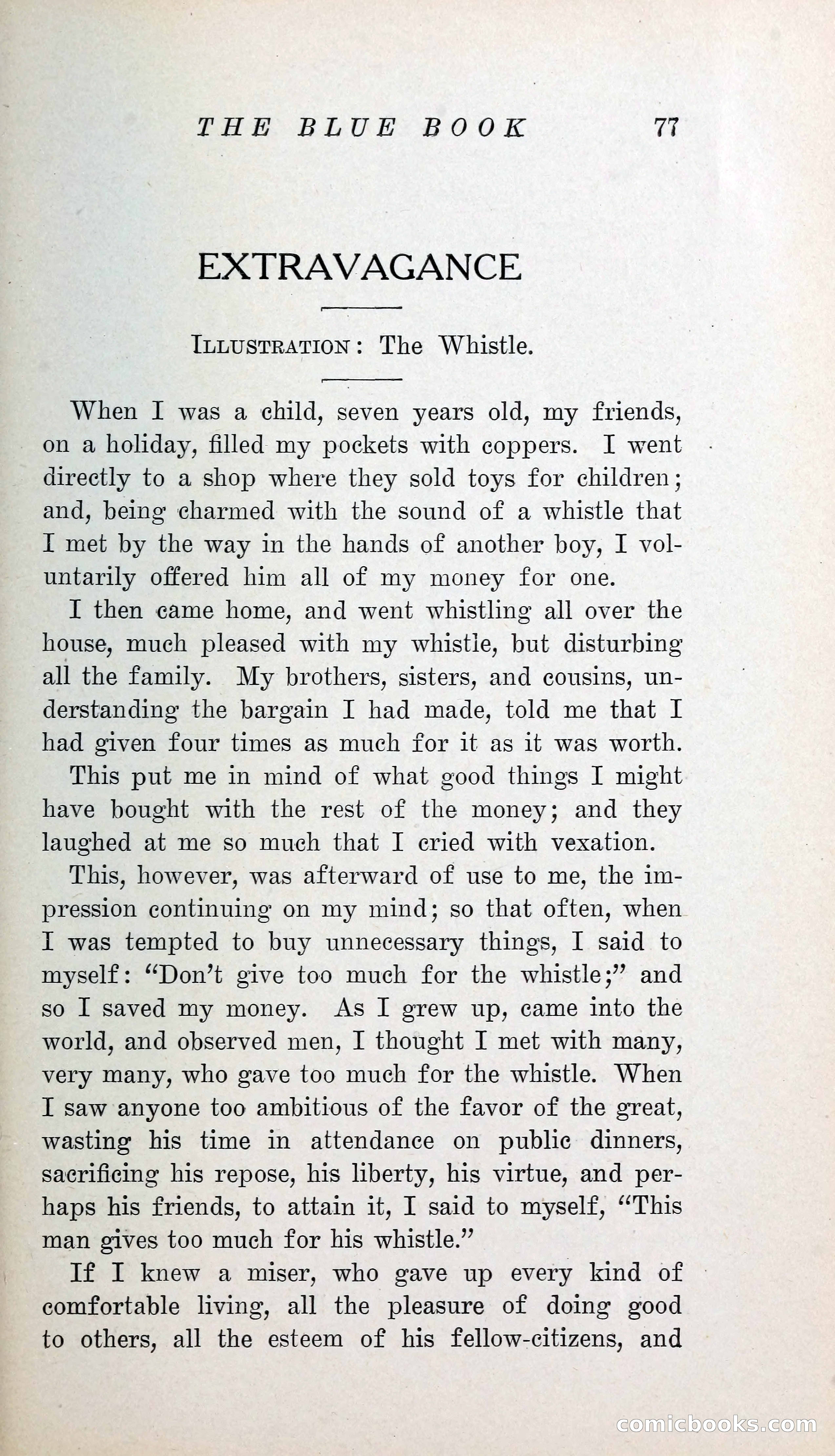 The Blue Book of Stories by M. L. Brittain — page 82 of 161