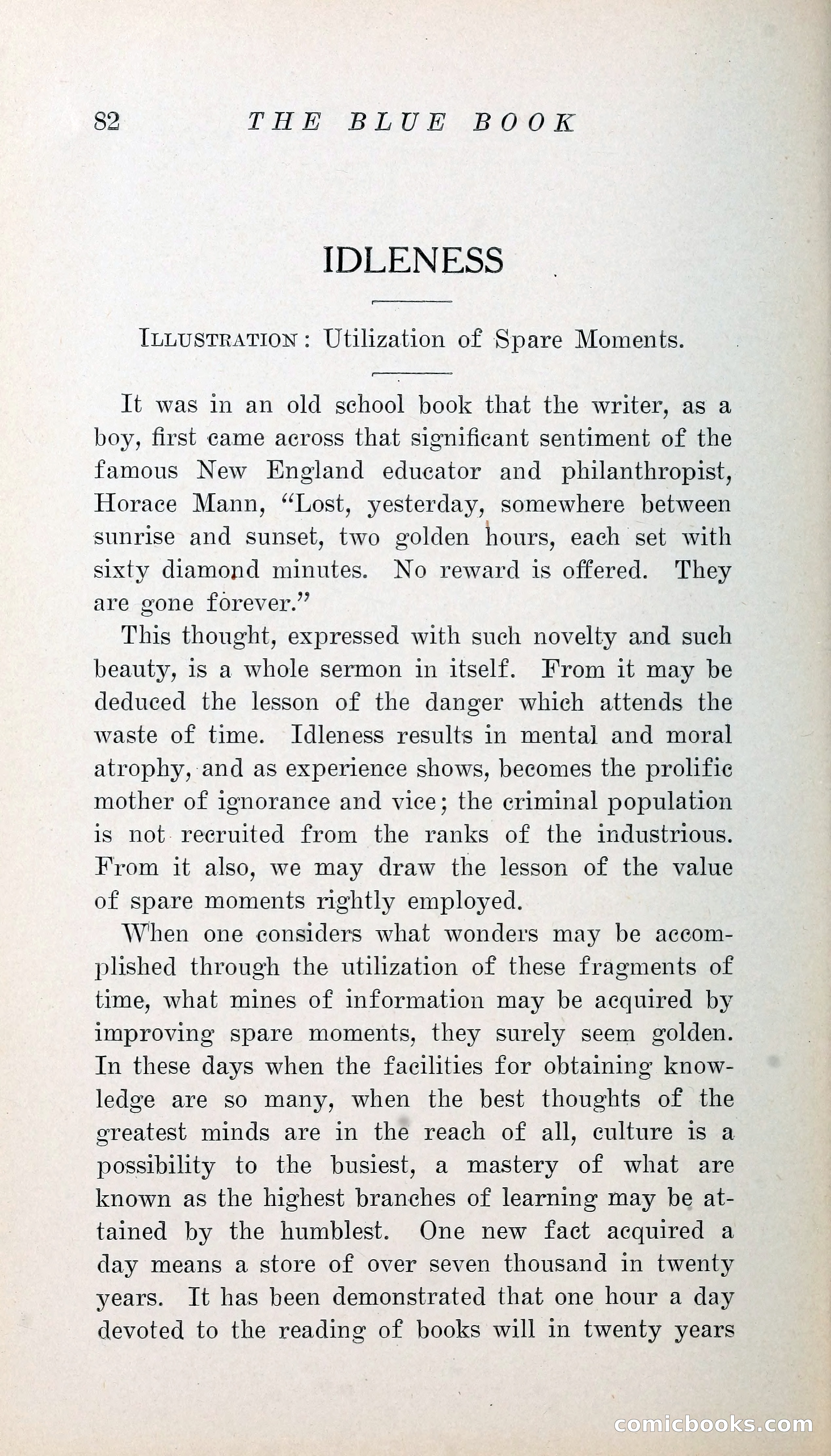 The Blue Book of Stories by M. L. Brittain — page 87 of 161