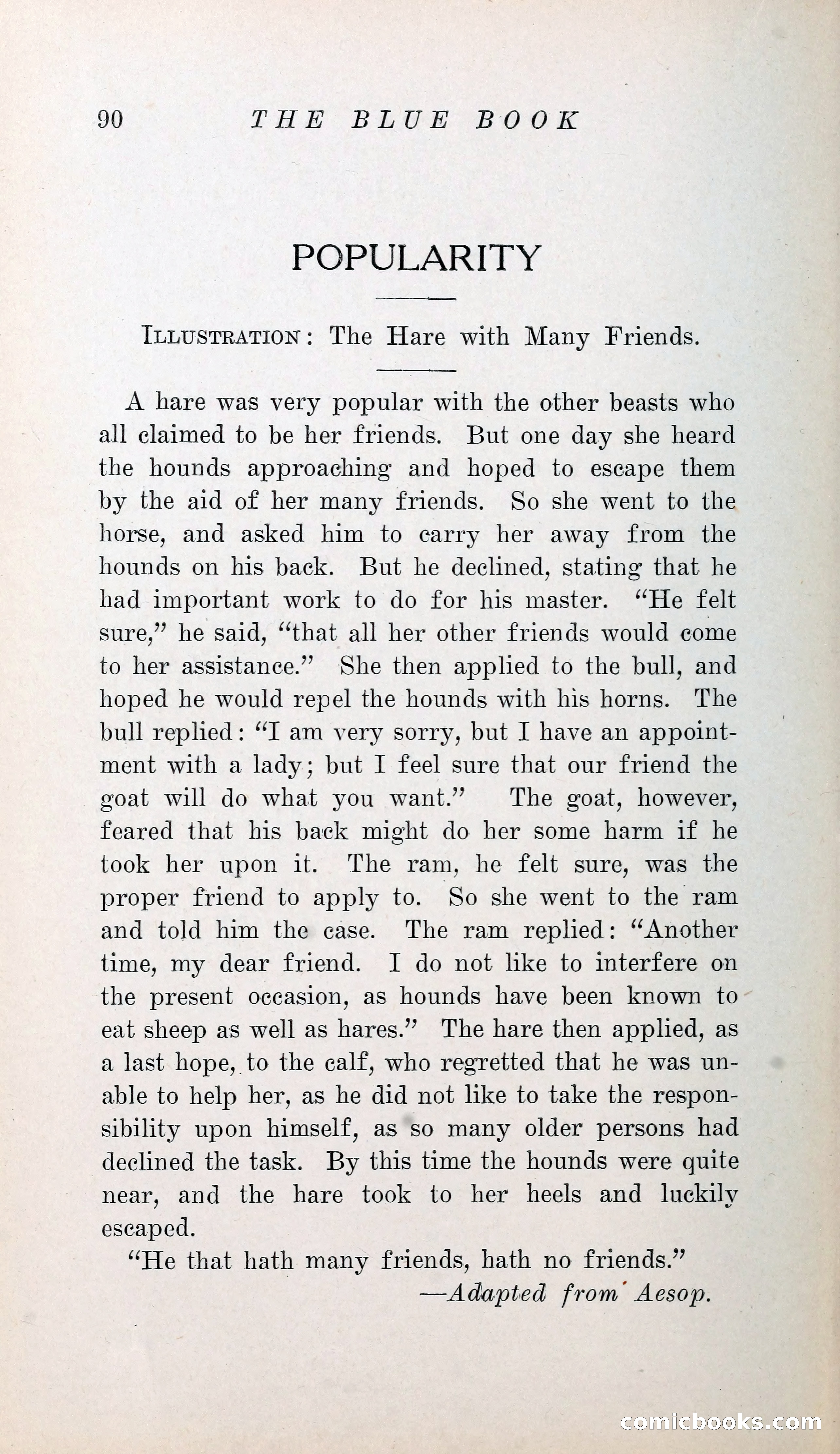 The Blue Book of Stories by M. L. Brittain — page 95 of 161