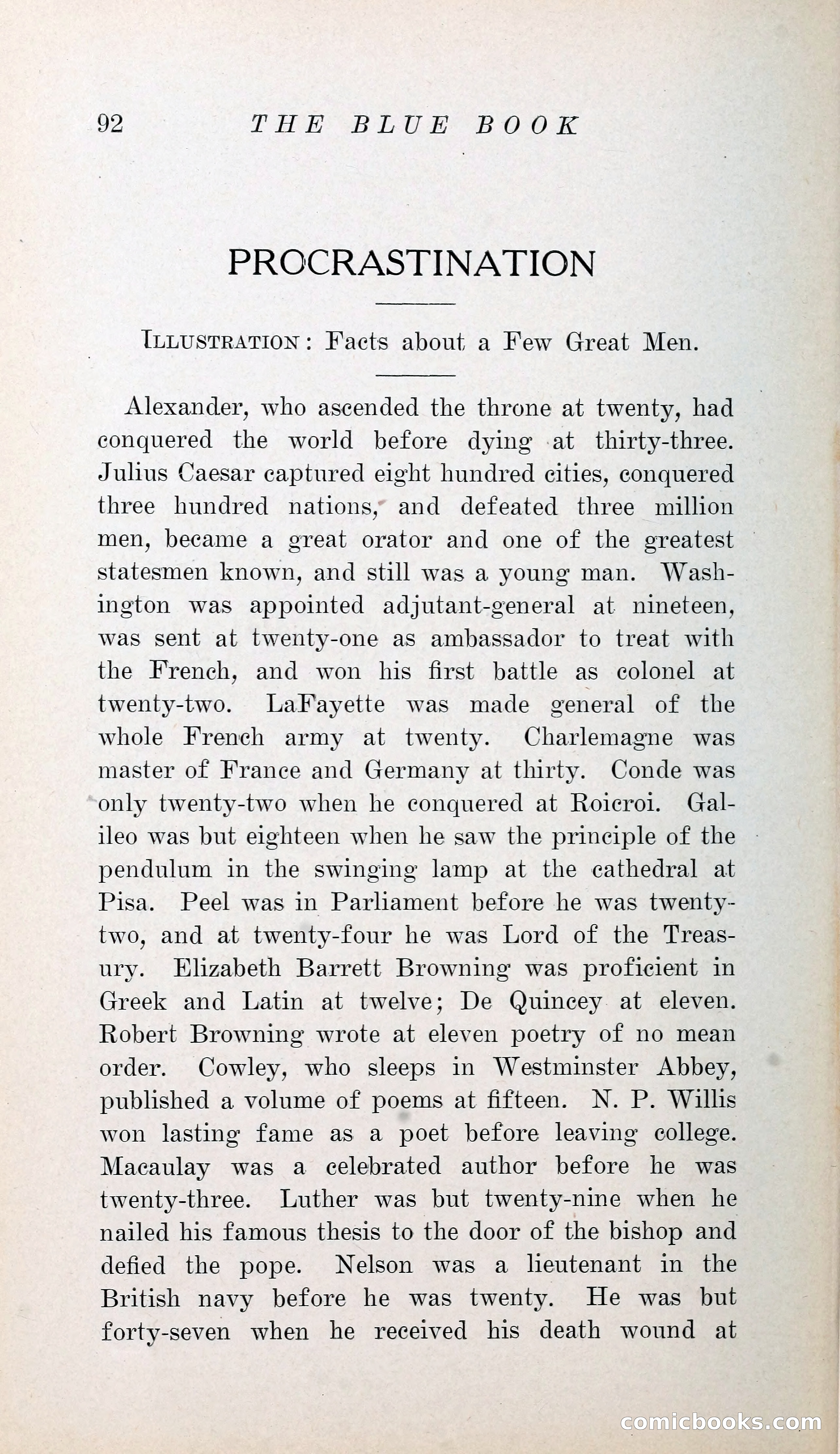 The Blue Book of Stories by M. L. Brittain — page 97 of 161