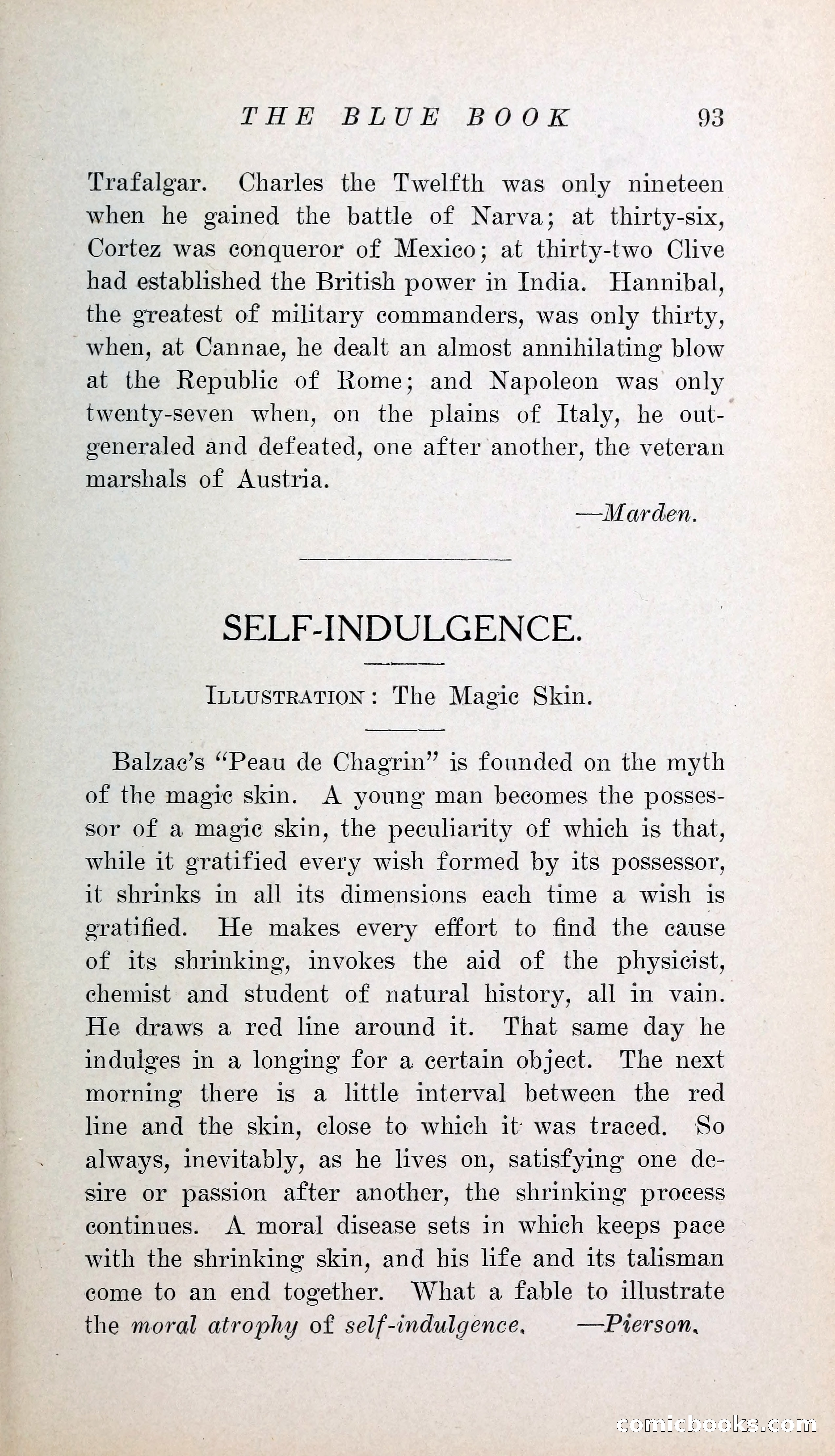 The Blue Book of Stories by M. L. Brittain — page 98 of 161