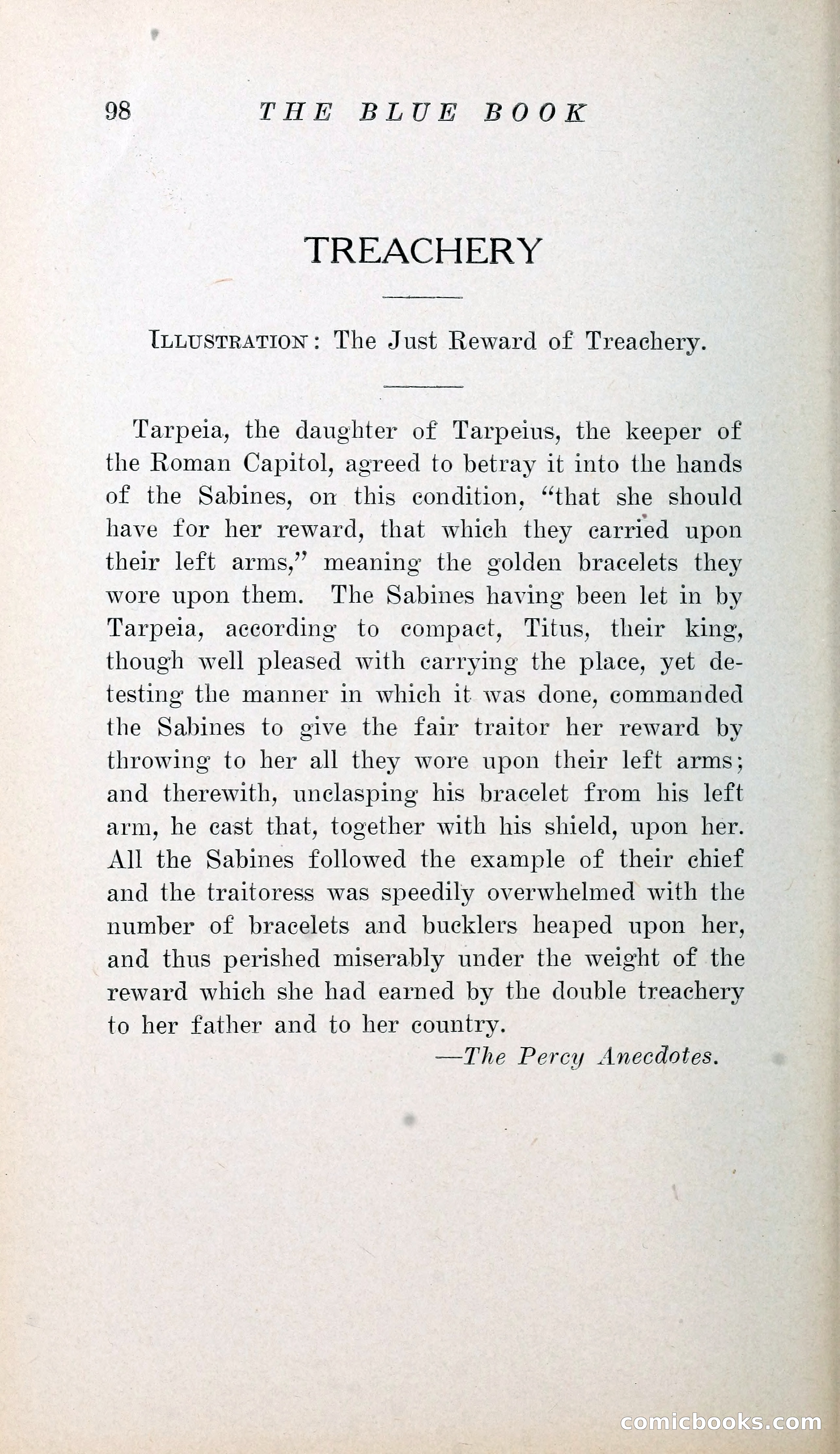 The Blue Book of Stories by M. L. Brittain — page 103 of 161