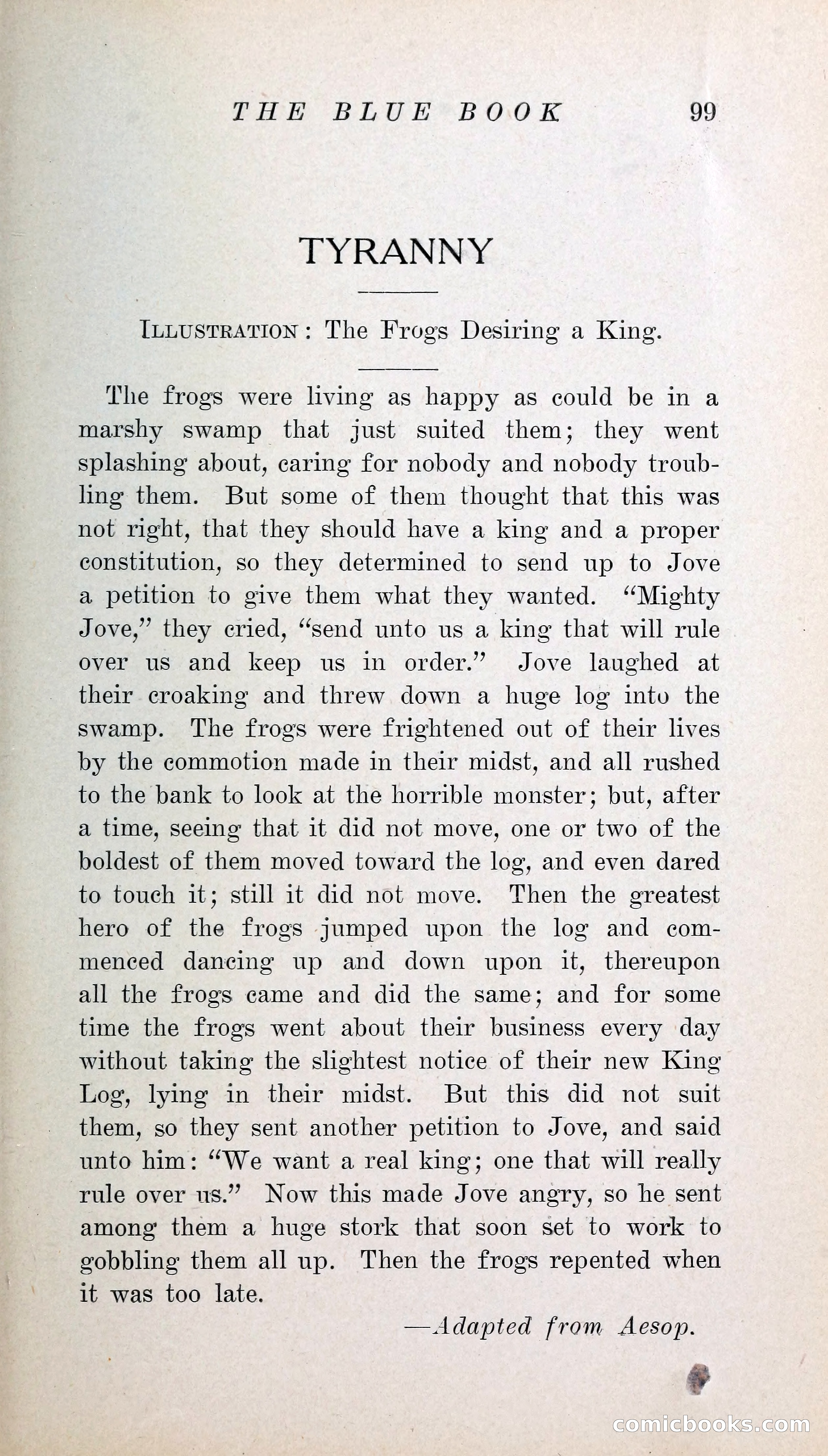 The Blue Book of Stories by M. L. Brittain — page 104 of 161