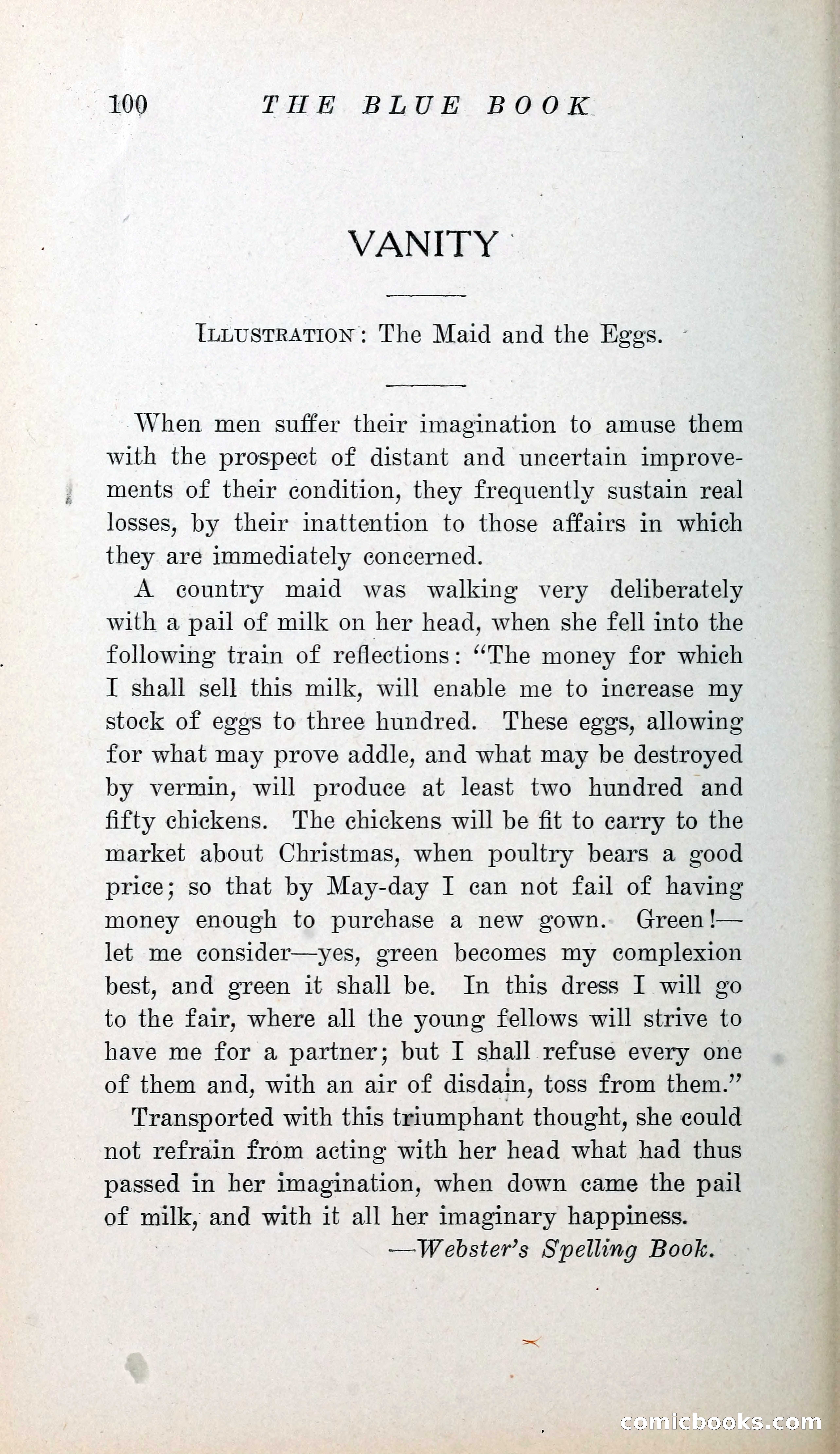 The Blue Book of Stories by M. L. Brittain — page 105 of 161