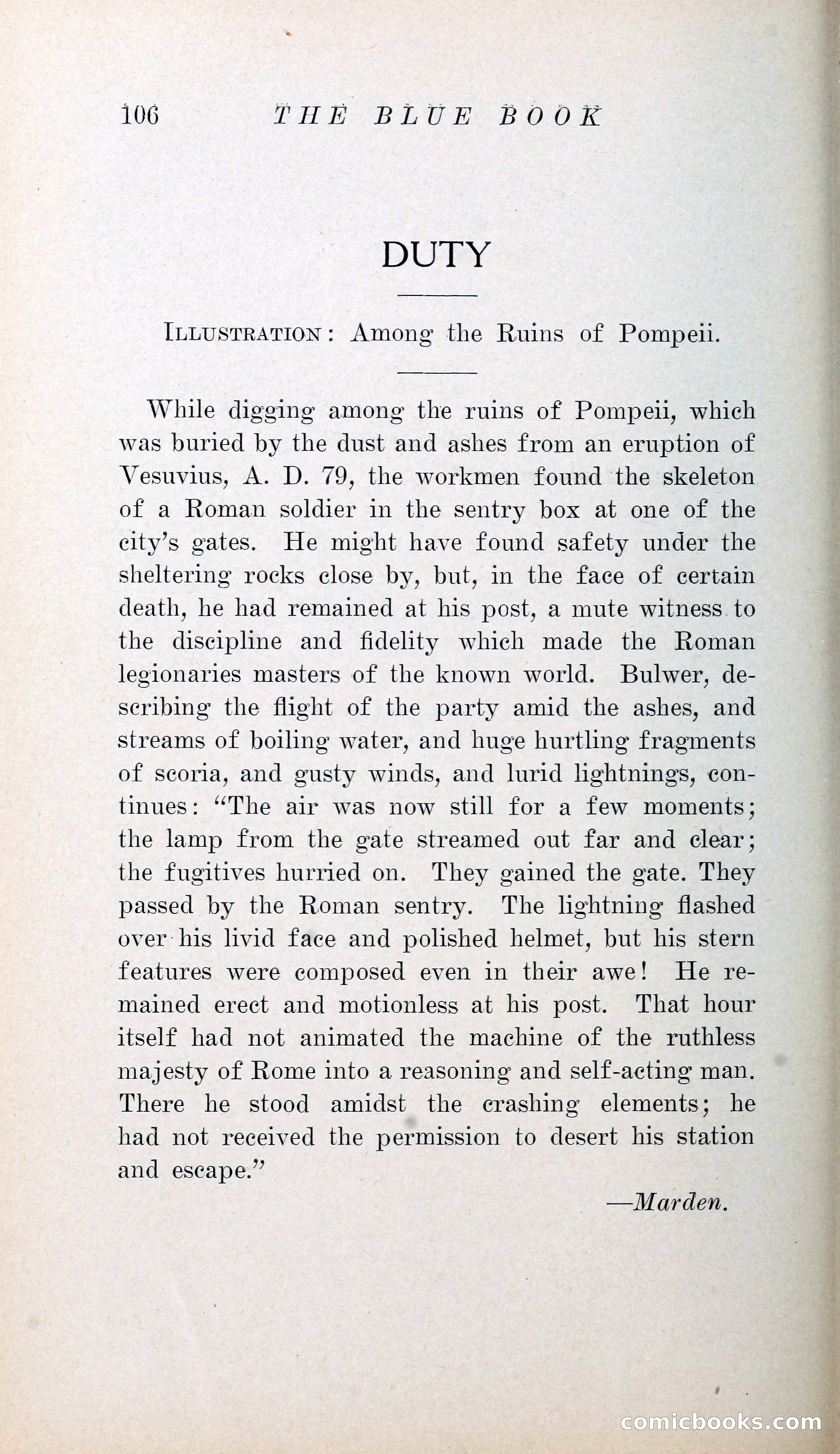 The Blue Book of Stories by M. L. Brittain — page 111 of 161