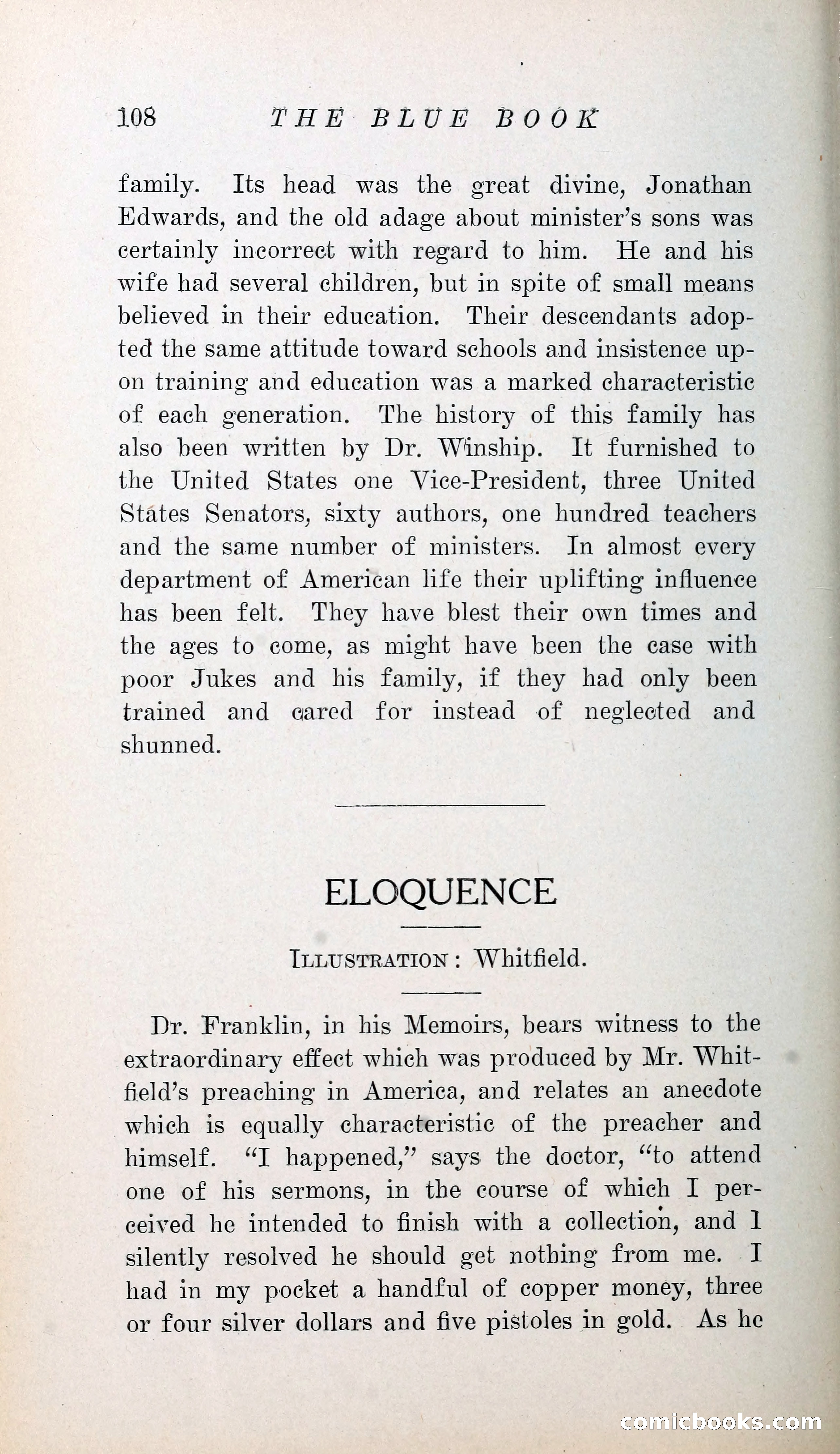 The Blue Book of Stories by M. L. Brittain — page 113 of 161