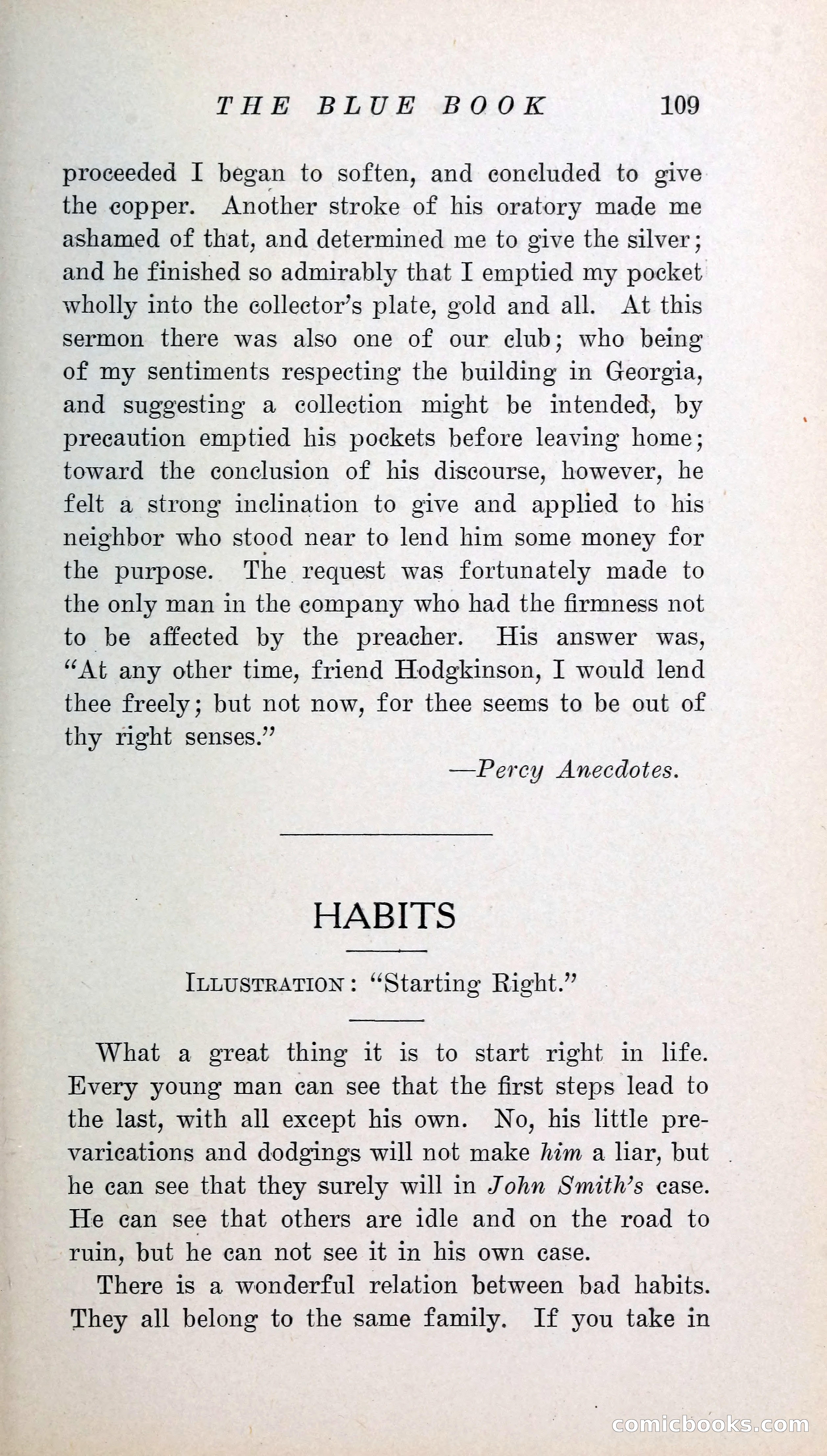 The Blue Book of Stories by M. L. Brittain — page 114 of 161