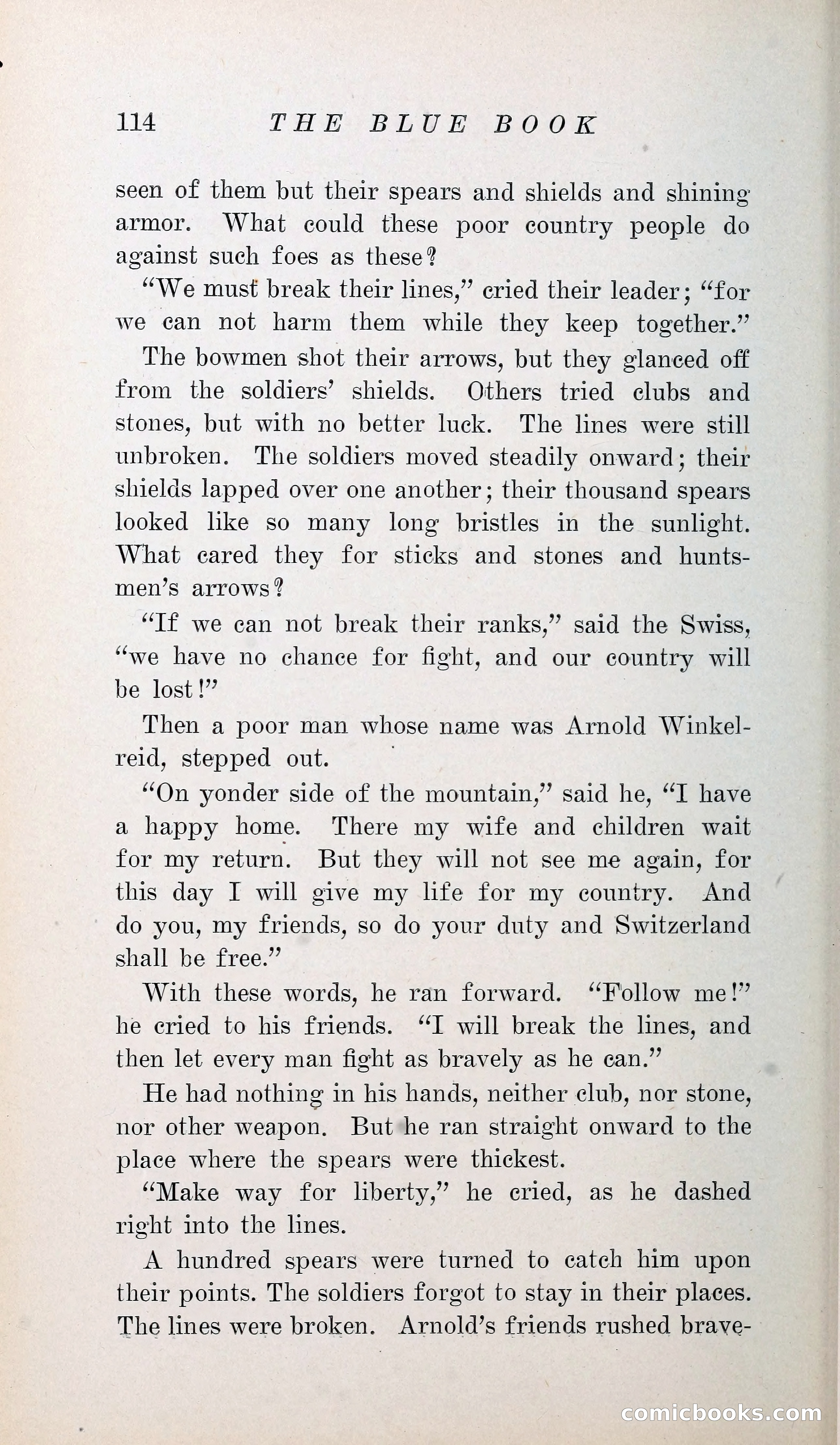 The Blue Book of Stories by M. L. Brittain — page 119 of 161