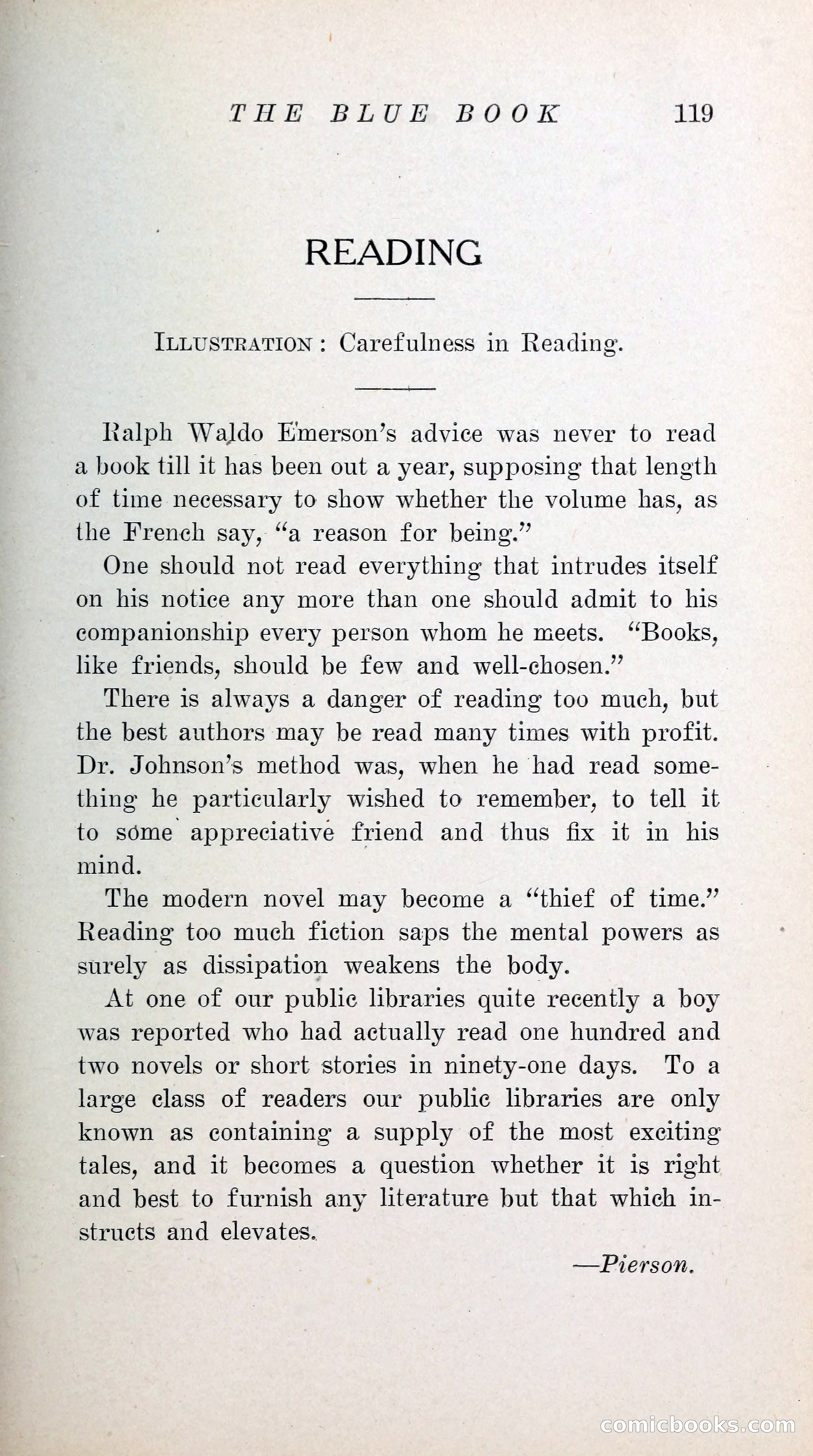 The Blue Book of Stories by M. L. Brittain — page 124 of 161
