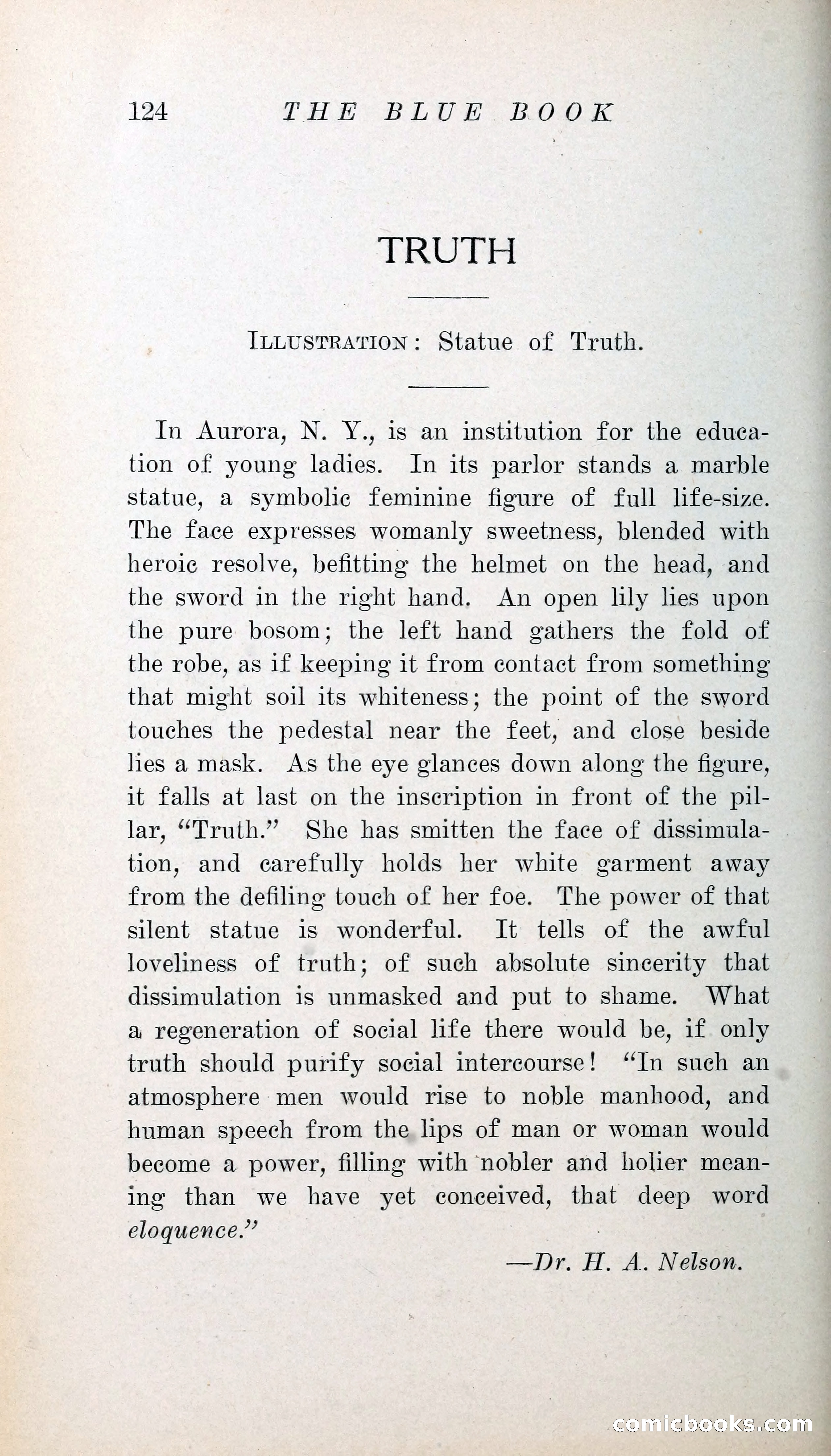 The Blue Book of Stories by M. L. Brittain — page 129 of 161