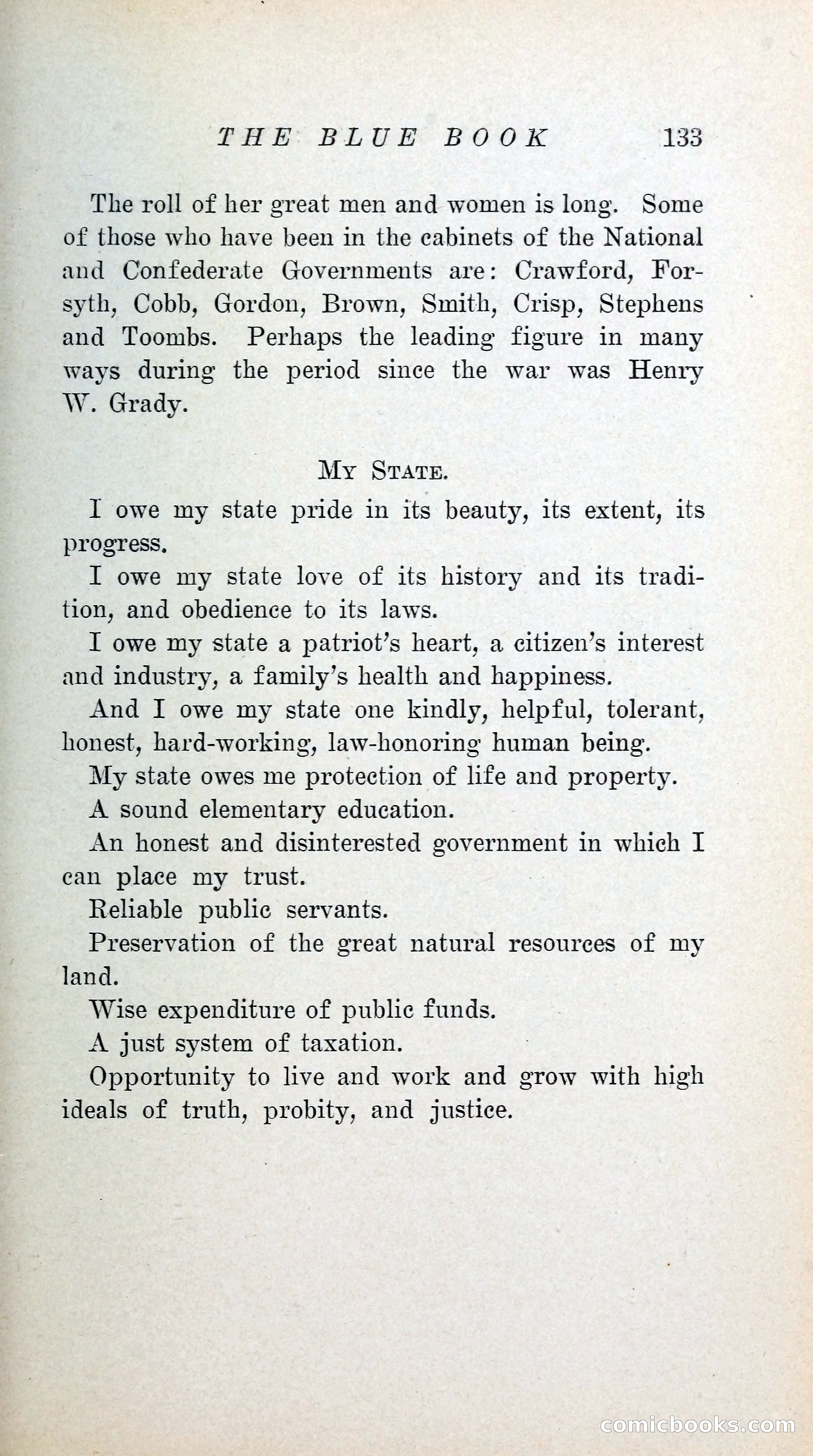 The Blue Book of Stories by M. L. Brittain — page 138 of 161
