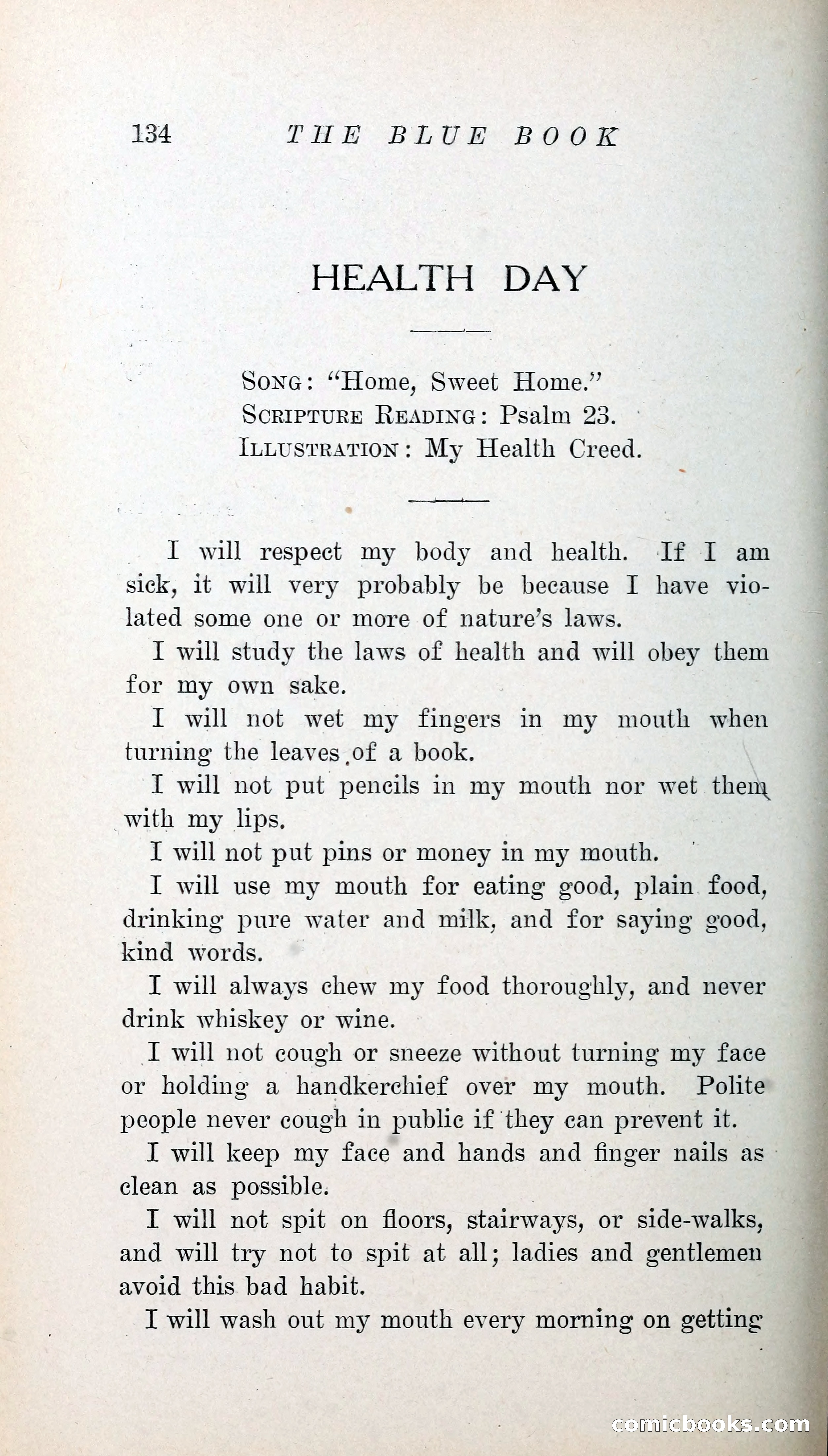 The Blue Book of Stories by M. L. Brittain — page 139 of 161