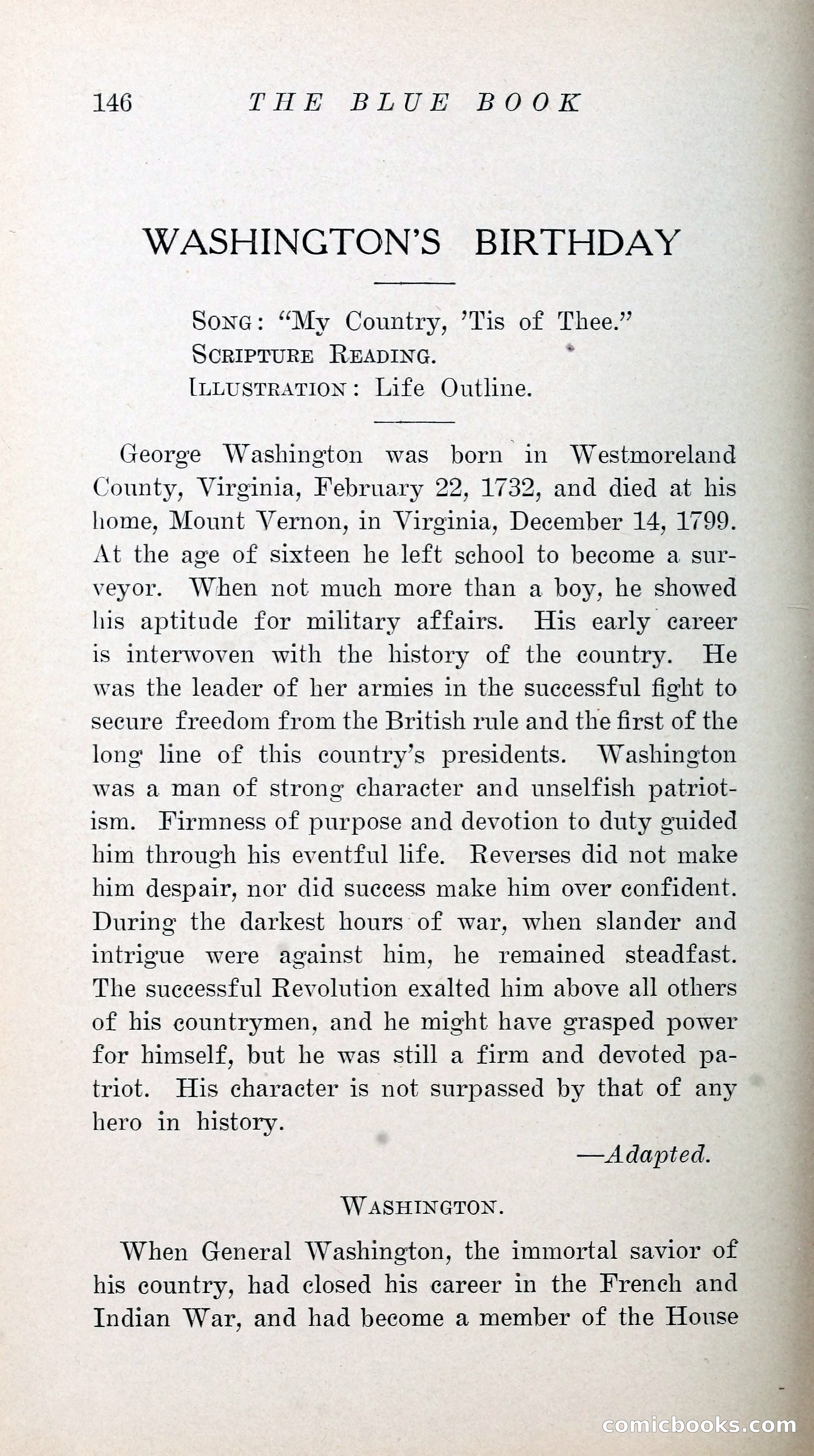 The Blue Book of Stories by M. L. Brittain — page 151 of 161