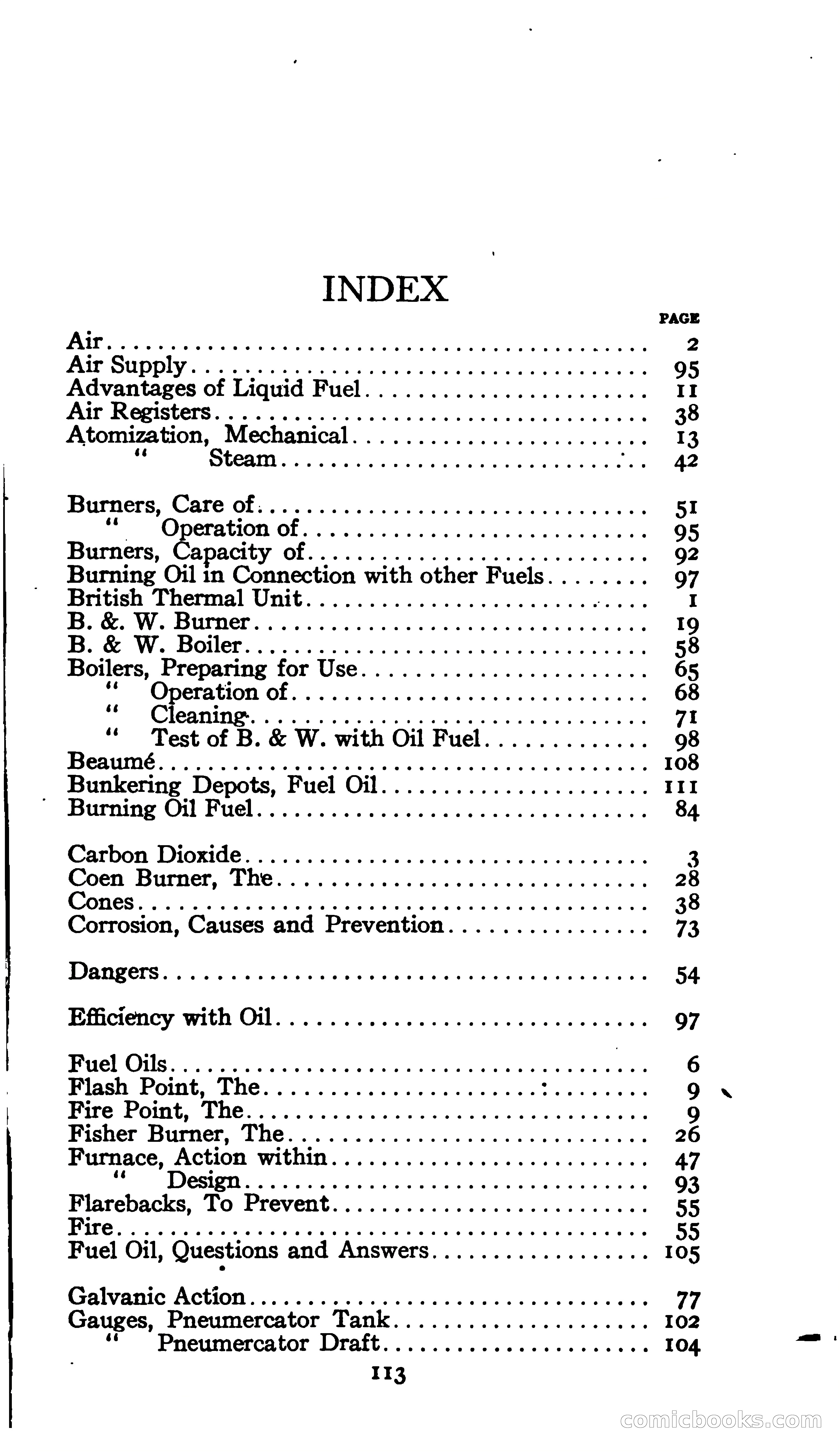 The Blue Book of Oil Burning and Burners — page 121 of 119