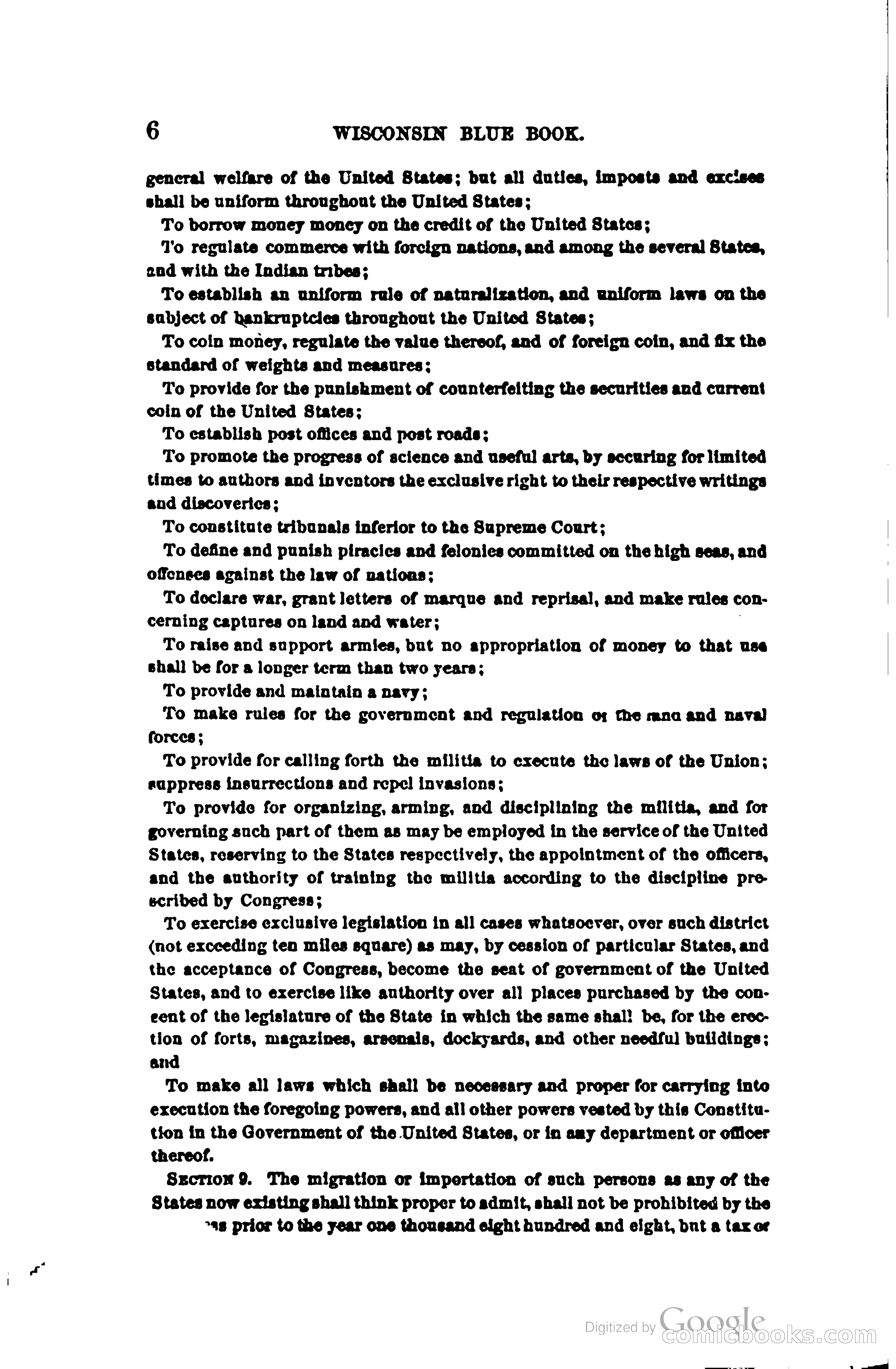 The Wisconsin Blue Book — page 29 of 398