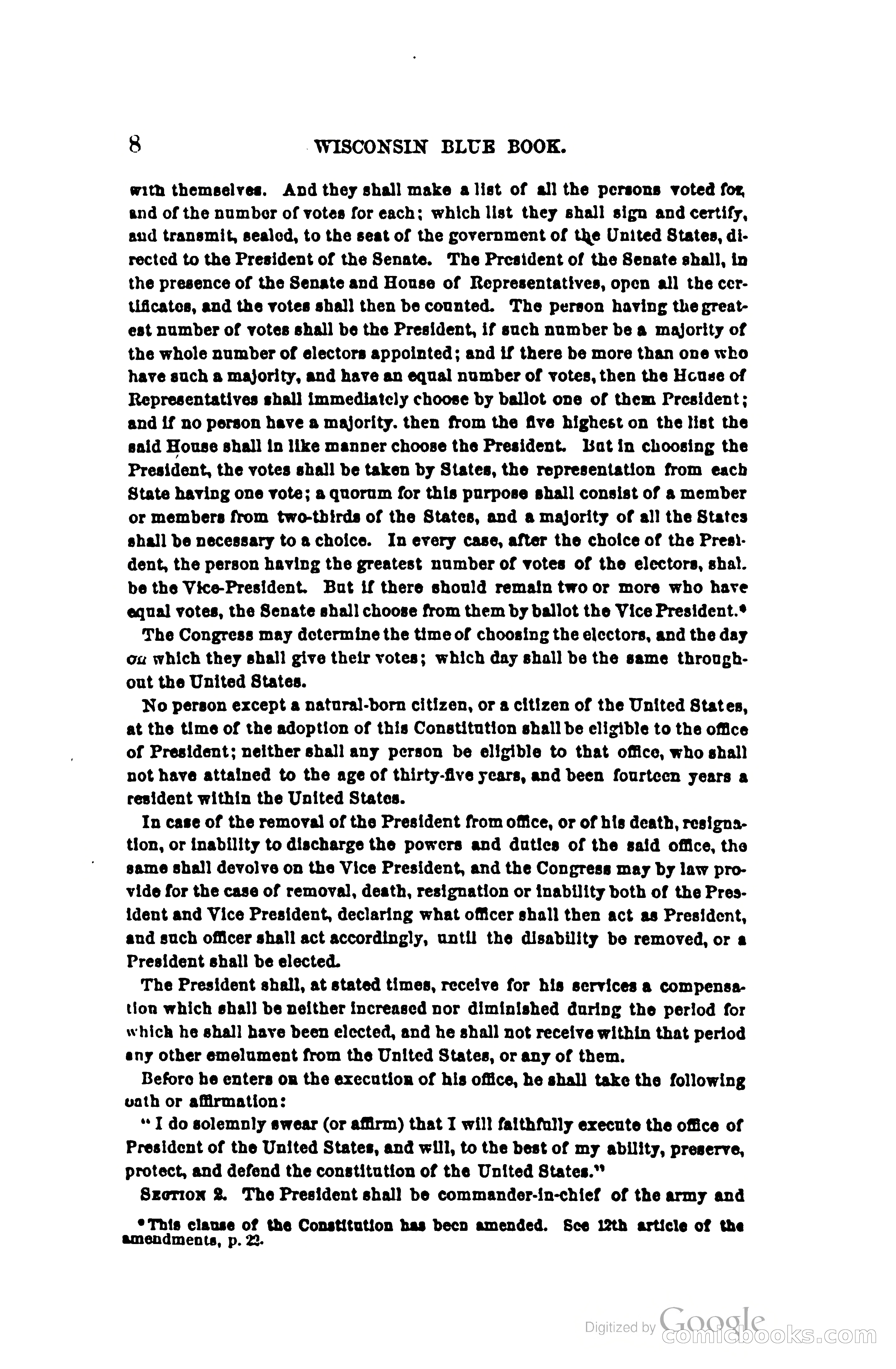 The Wisconsin Blue Book — page 31 of 398
