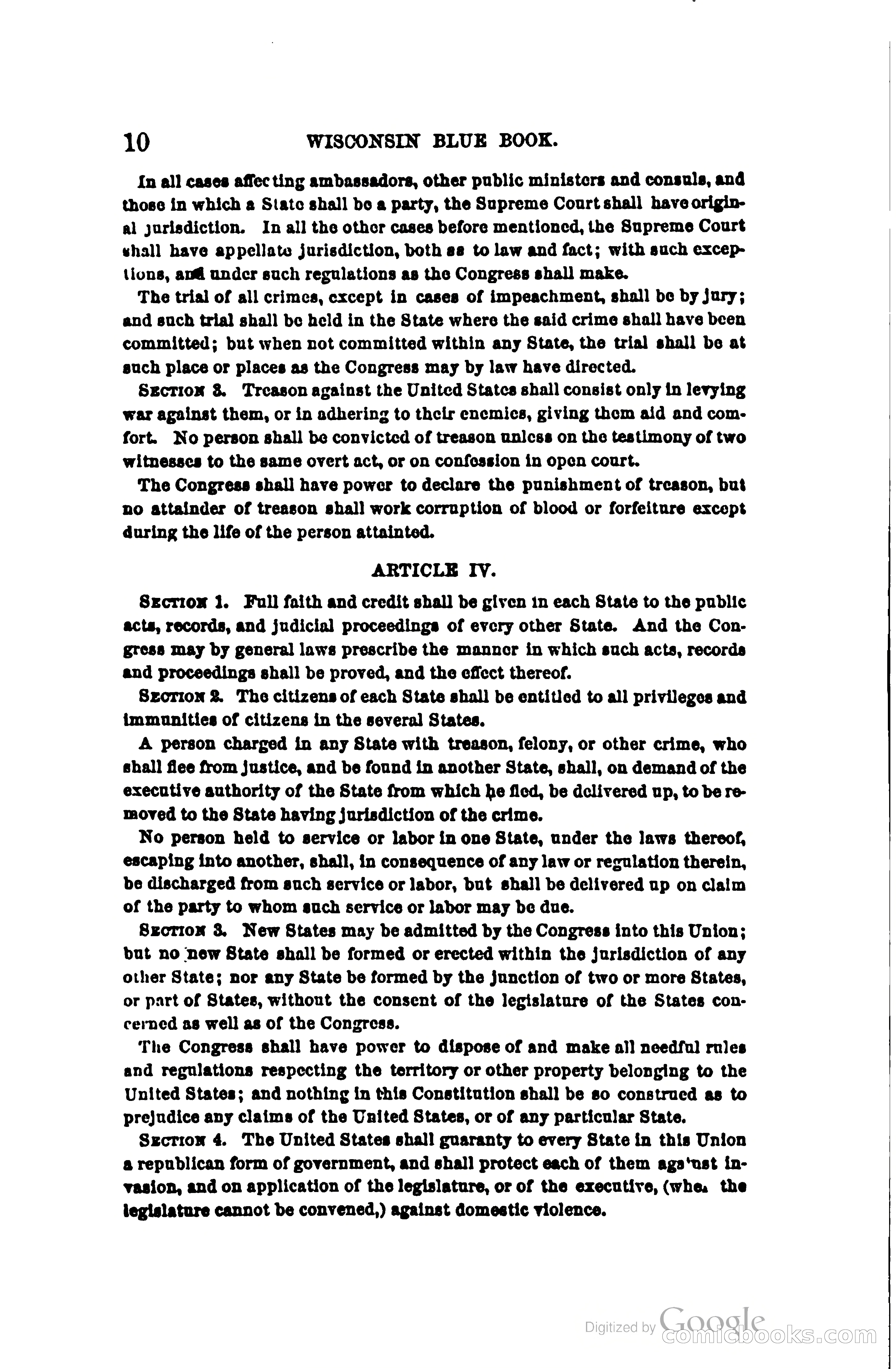 The Wisconsin Blue Book — page 33 of 398
