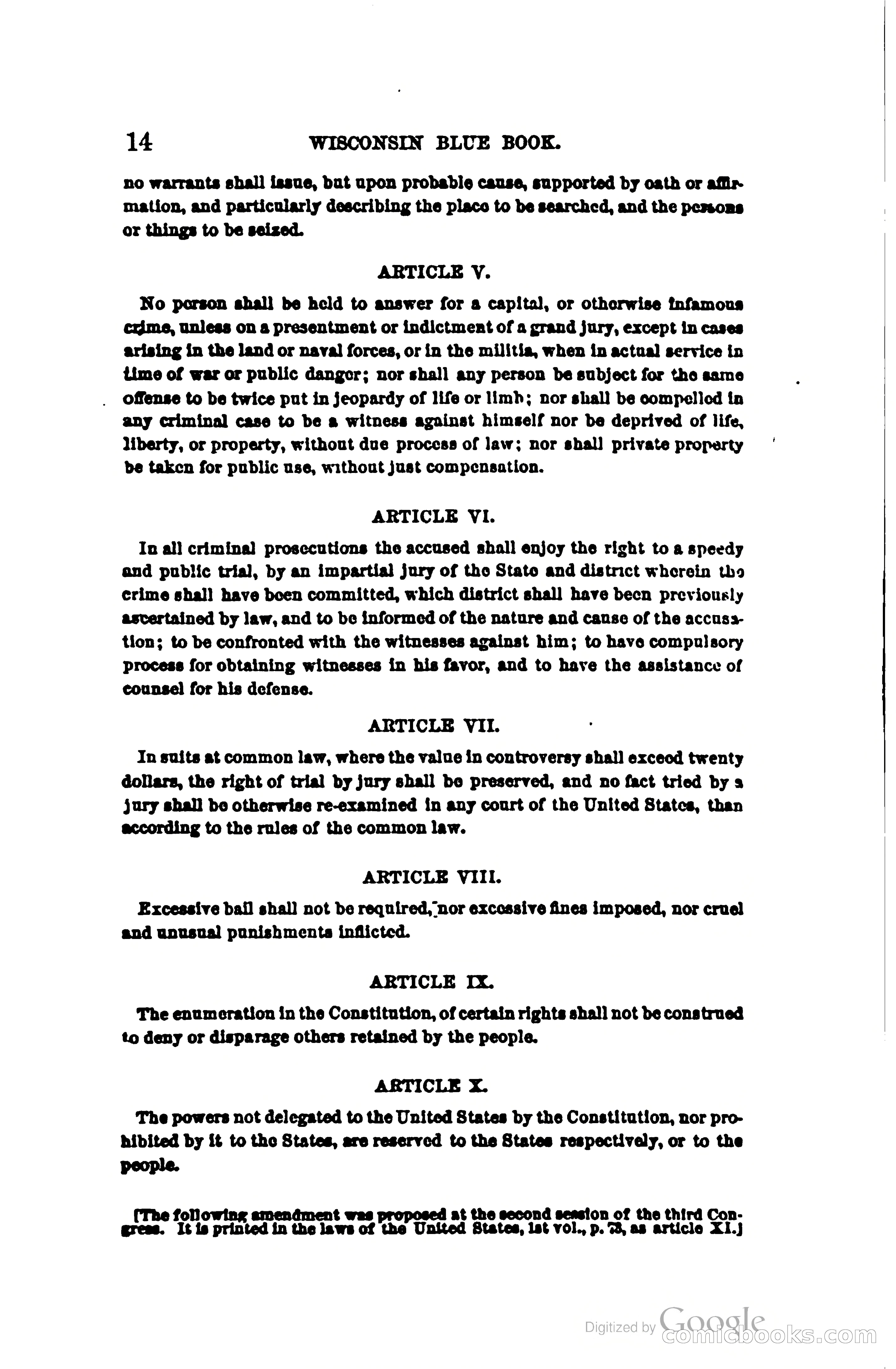 The Wisconsin Blue Book — page 37 of 398