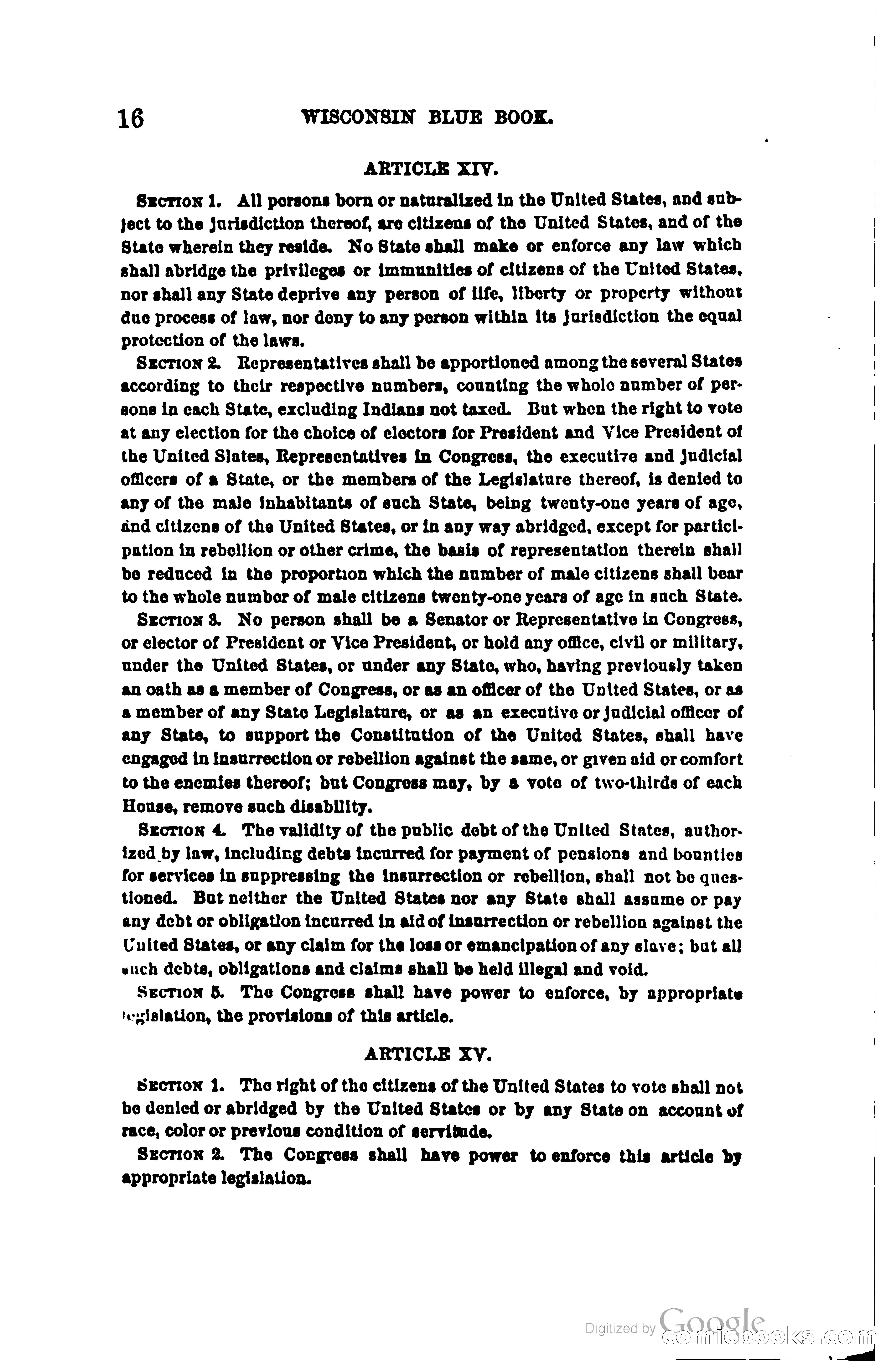 The Wisconsin Blue Book — page 39 of 398