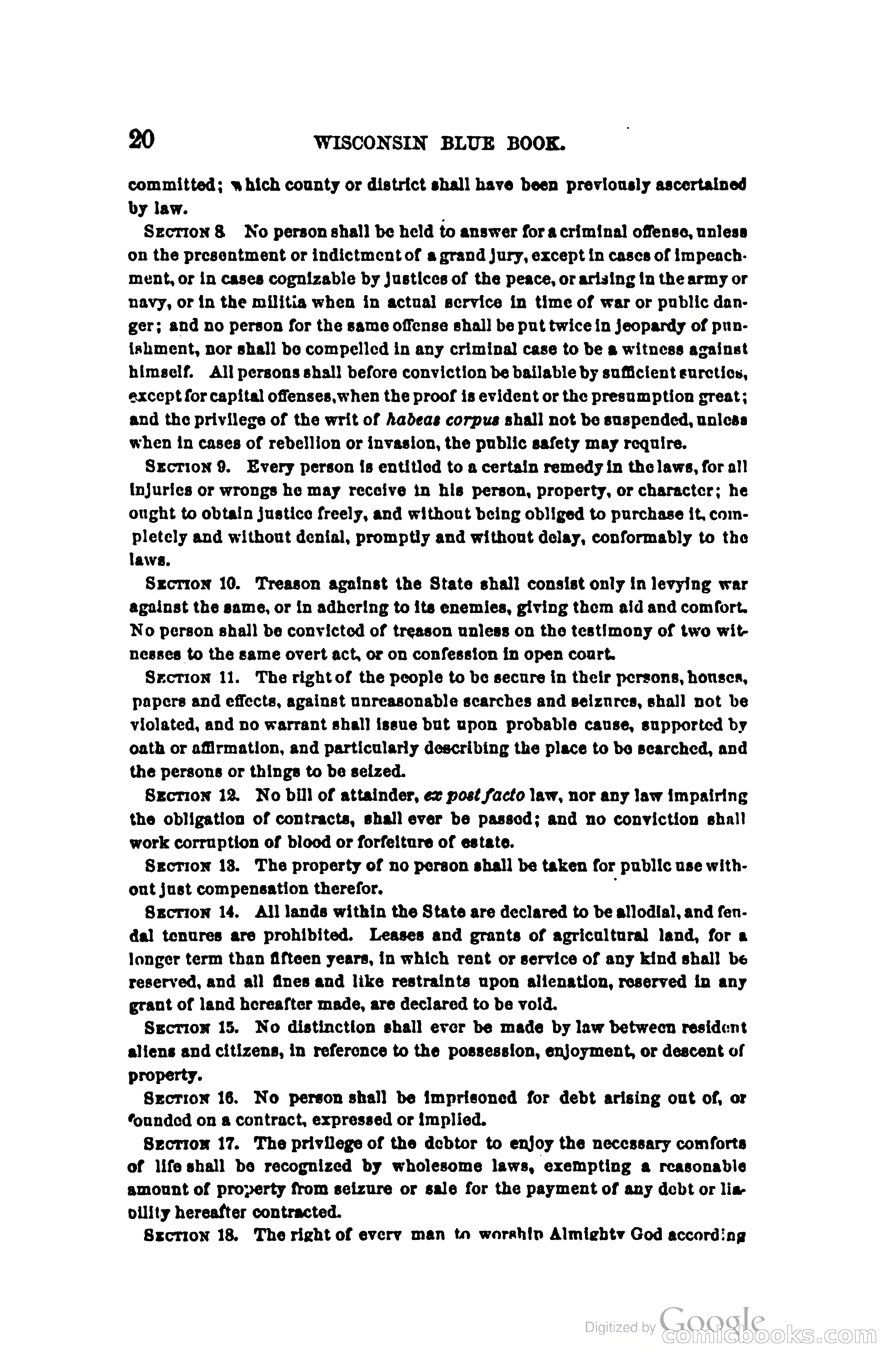The Wisconsin Blue Book — page 43 of 398