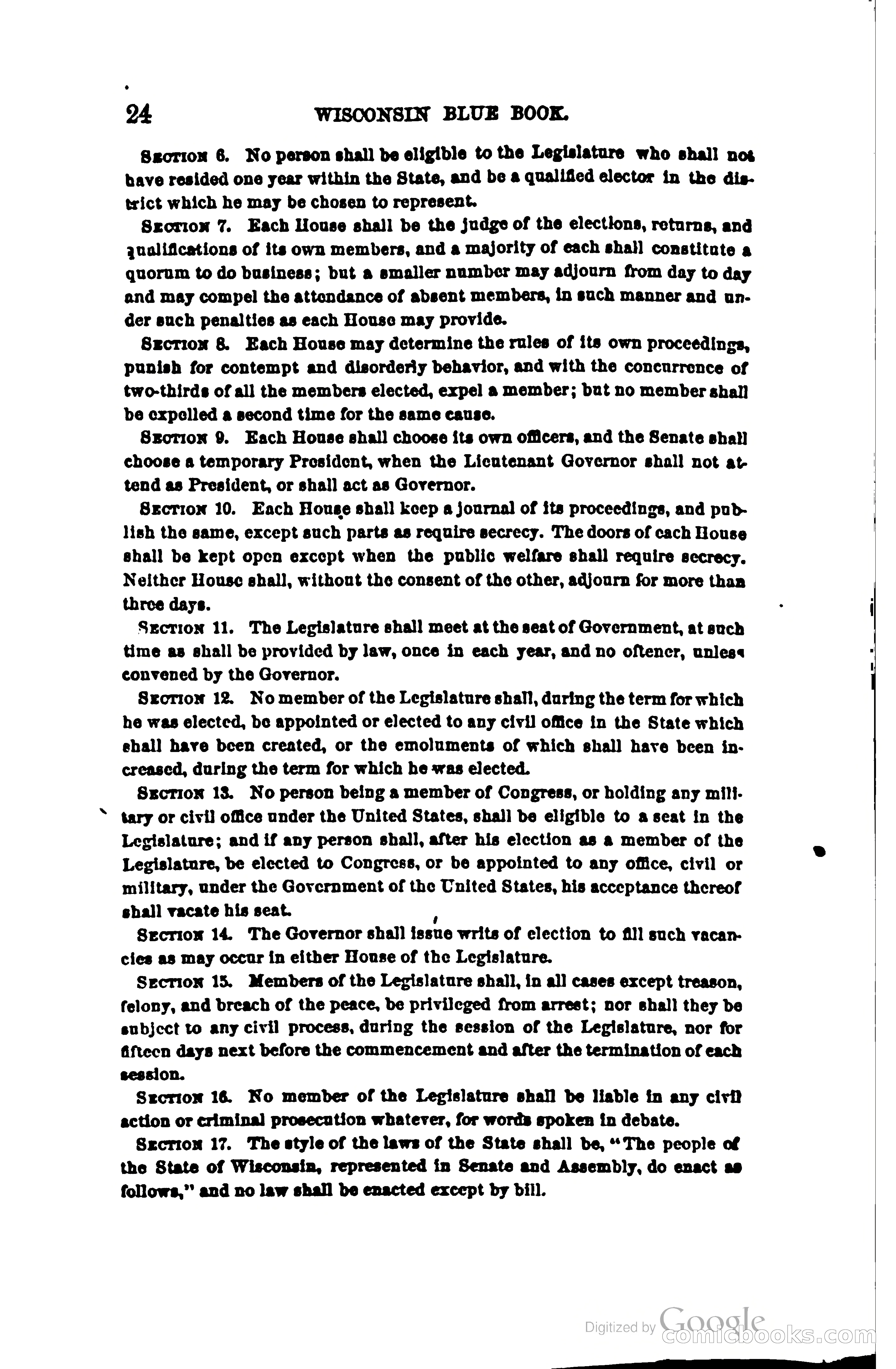 The Wisconsin Blue Book — page 47 of 398