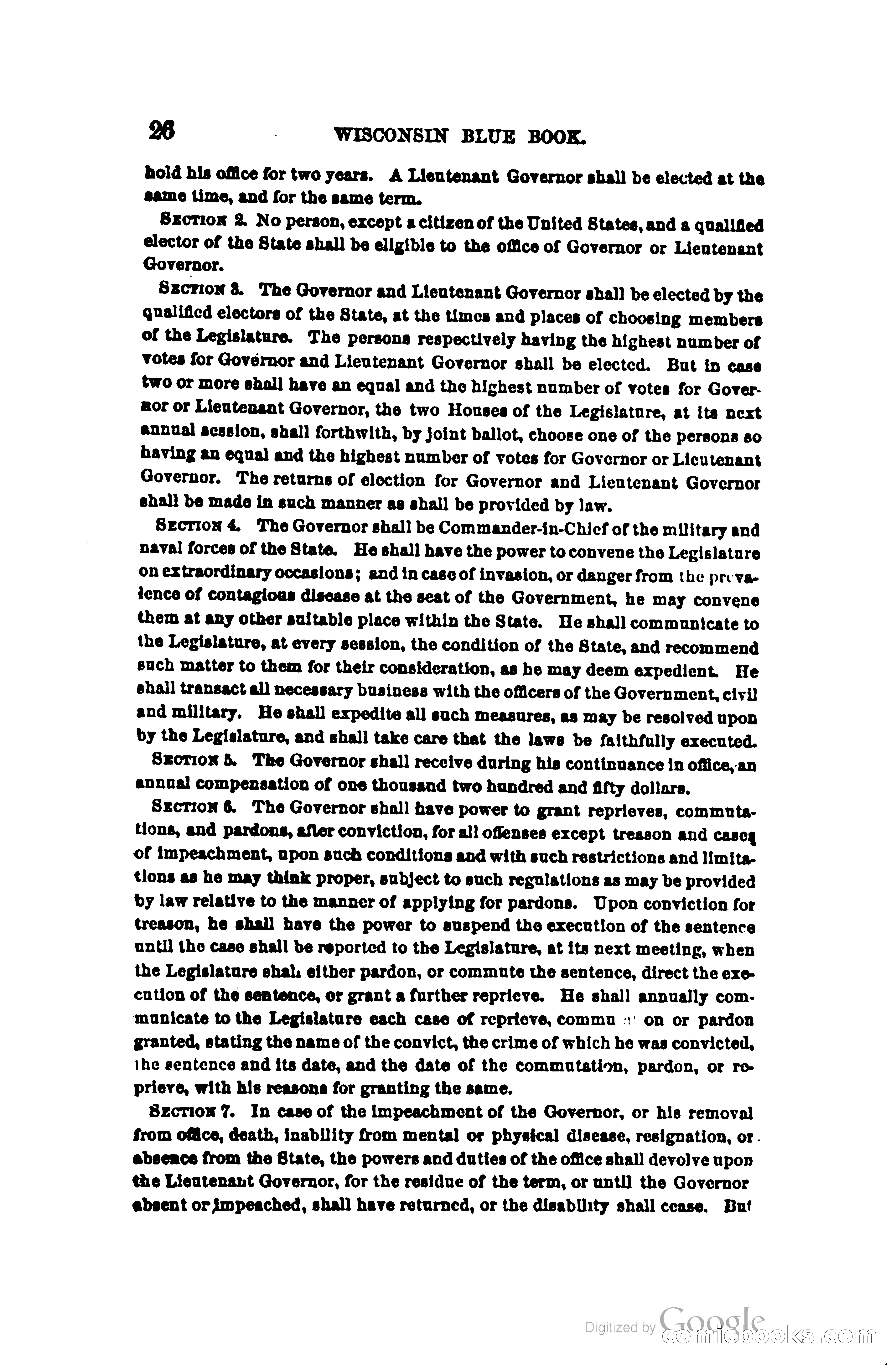 The Wisconsin Blue Book — page 49 of 398