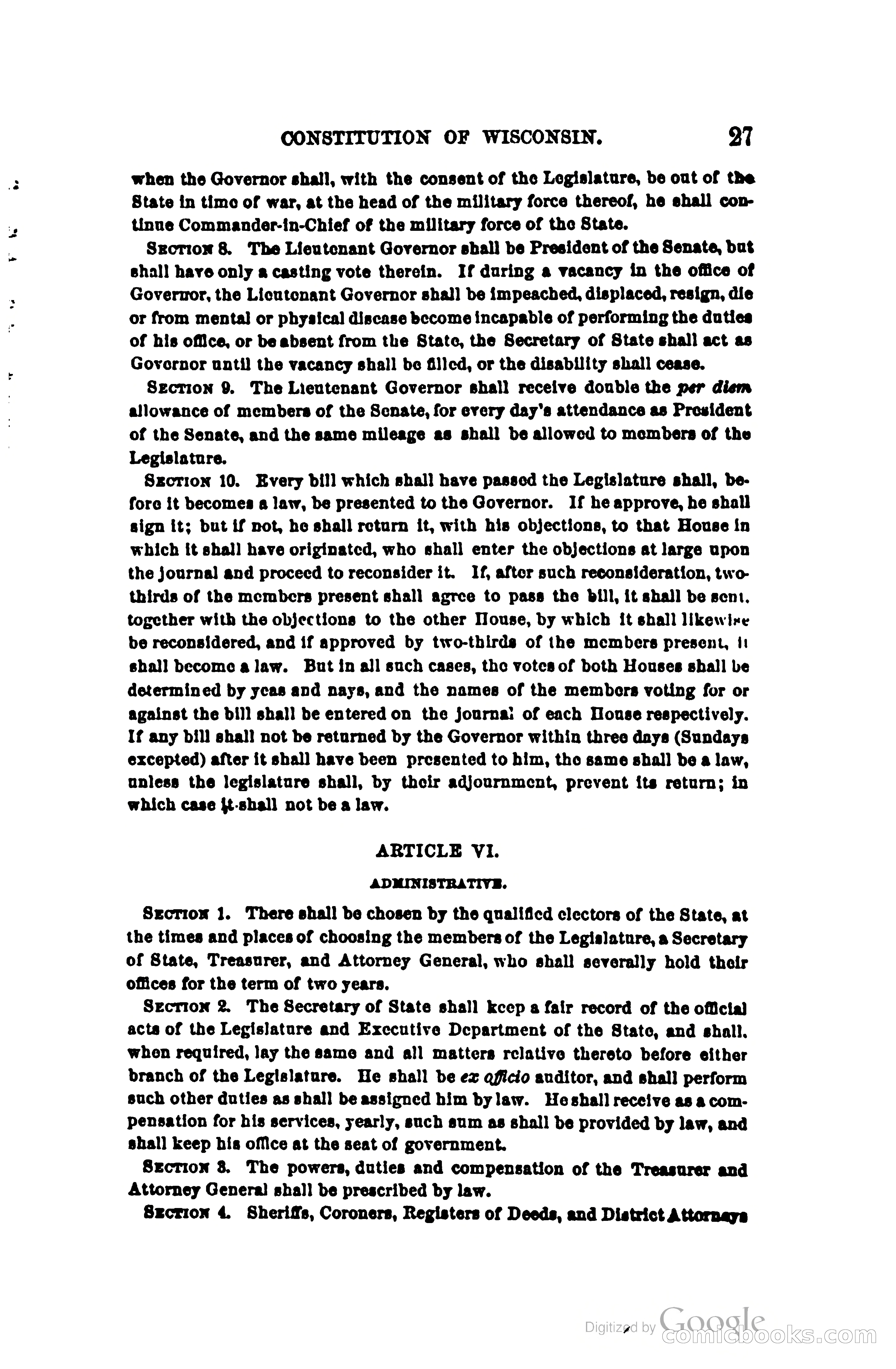 The Wisconsin Blue Book — page 50 of 398